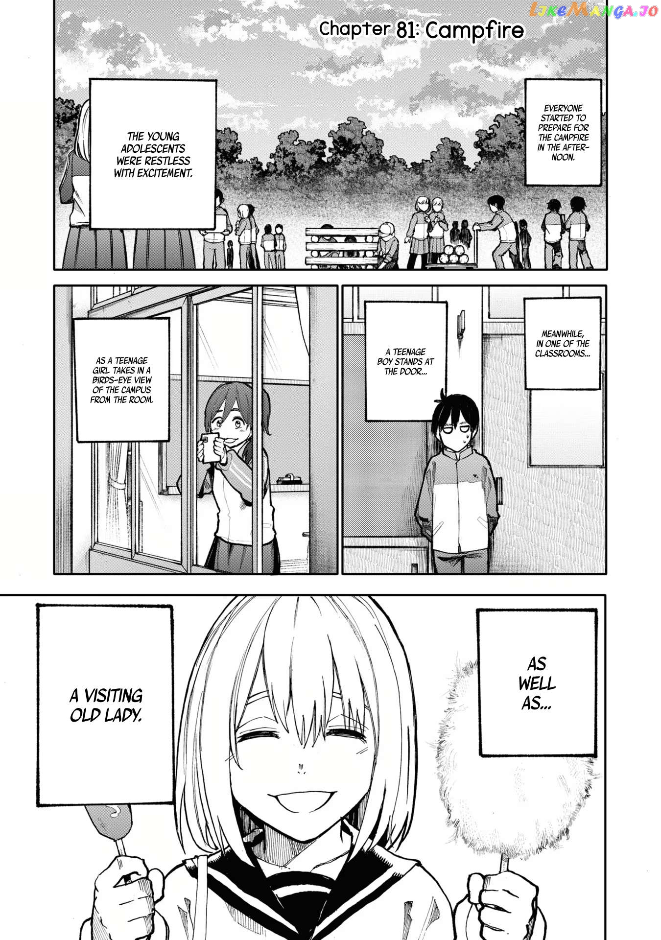 A Story About A Grandpa and Grandma who Returned Back to their Youth. chapter 81 - page 1