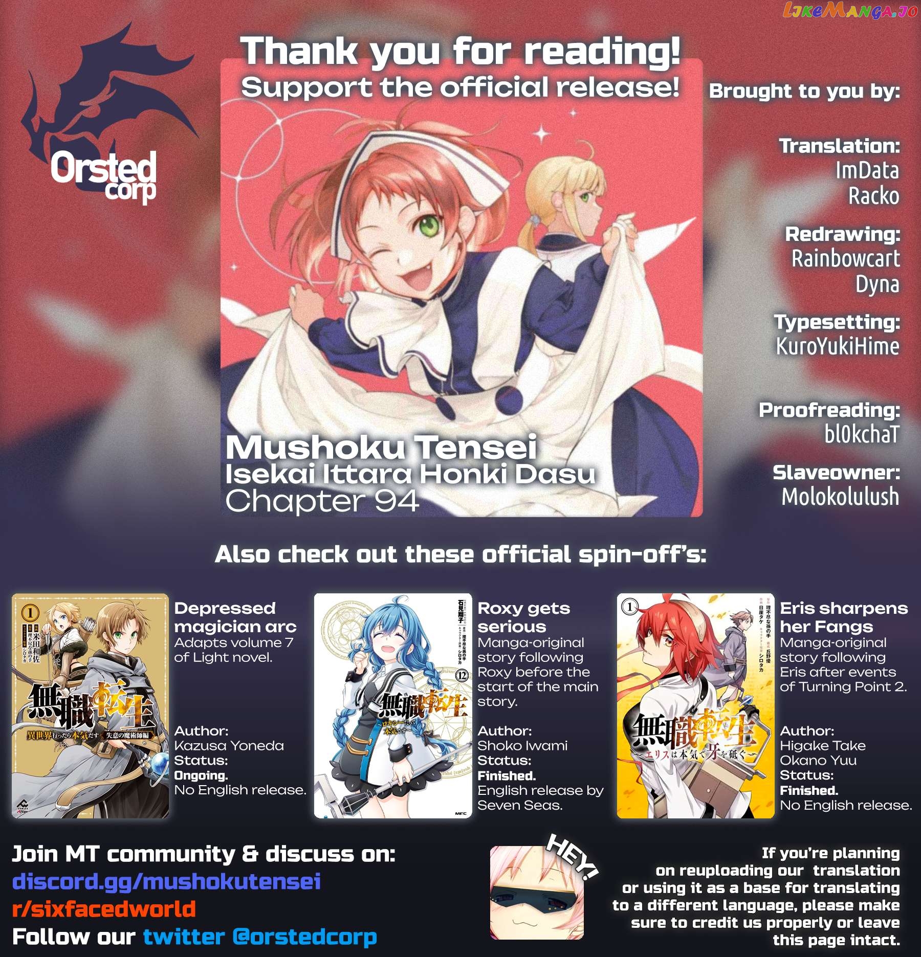 Mushoku Tensei – Isekai Ittara Honki Dasu Chapter 94 - page 43