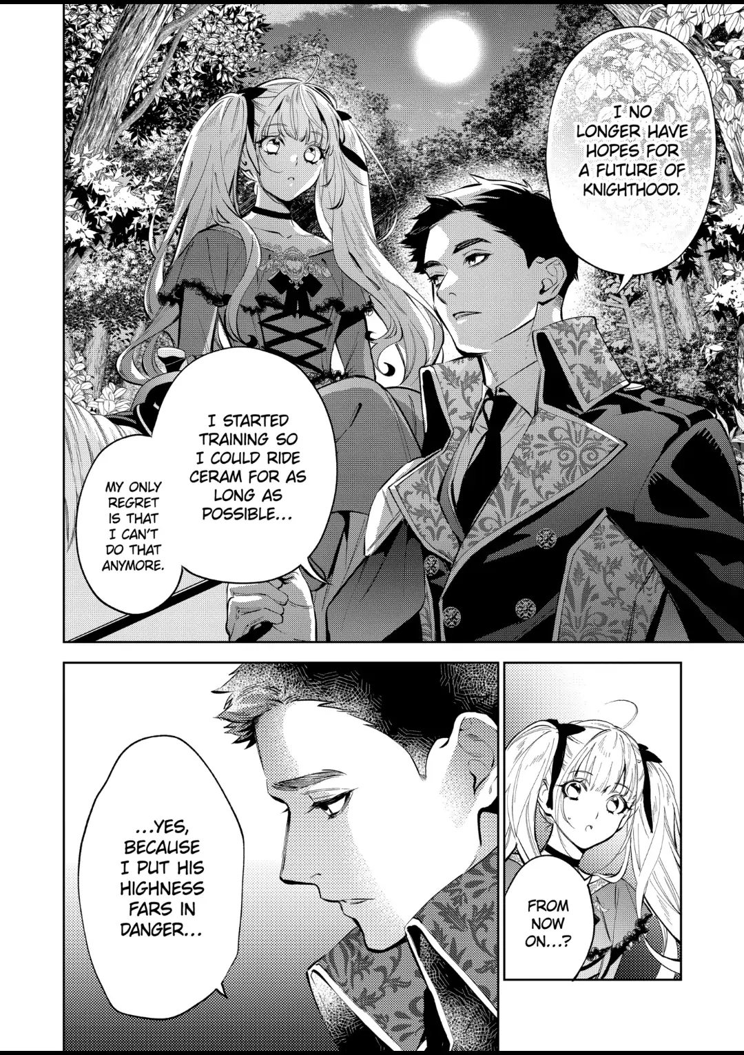 Villain Lady Wishes To Be Like Nightingale chapter 21.1 - page 4