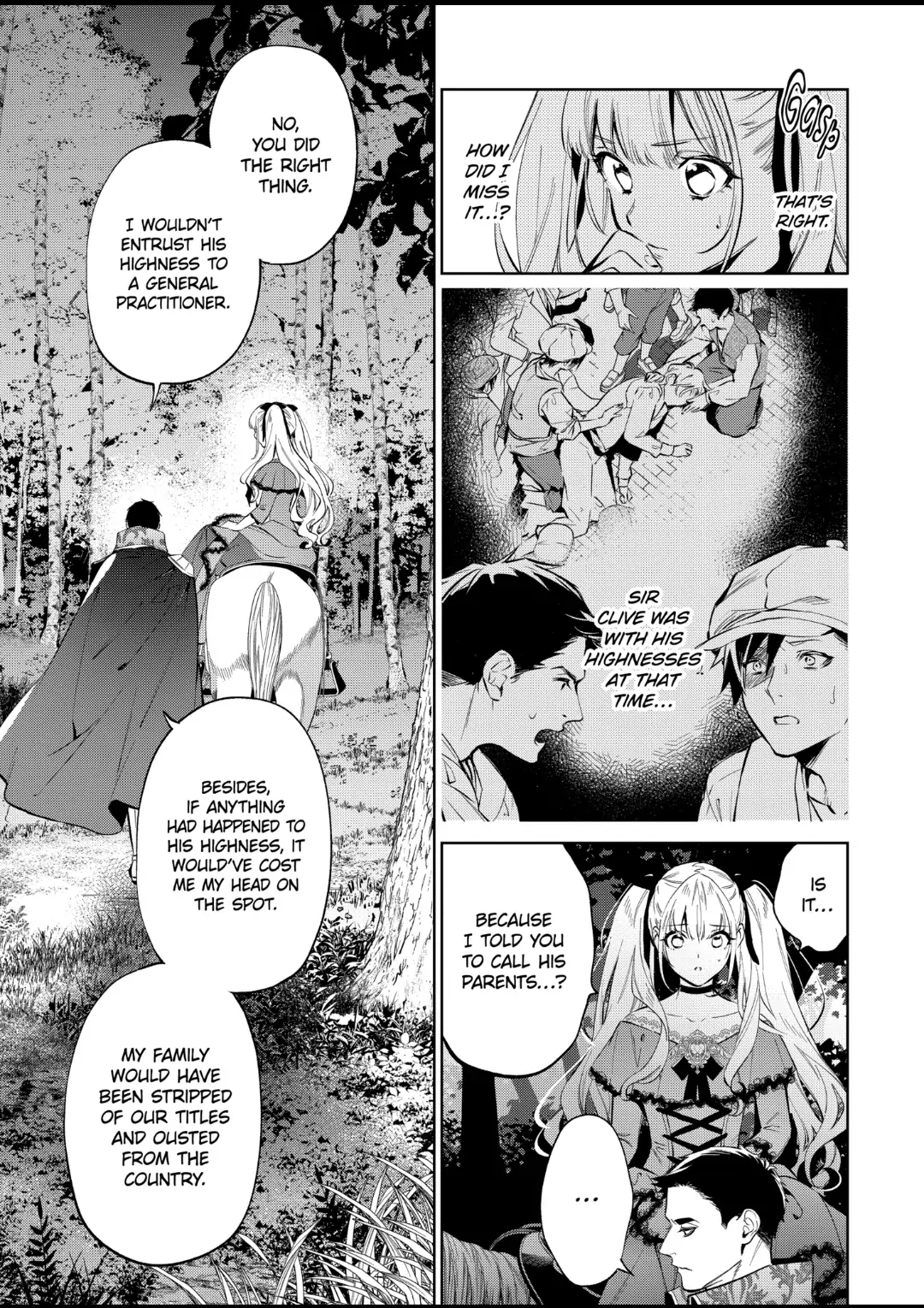 Villain Lady Wishes To Be Like Nightingale chapter 21.1 - page 5