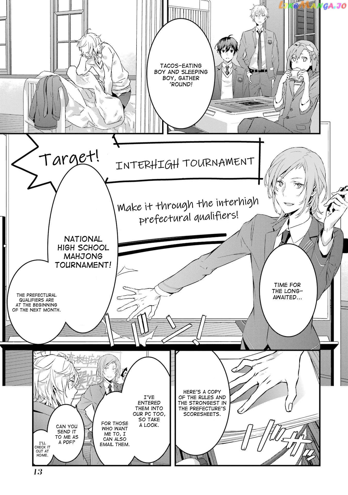 Saki re: King's Tile Draw Chapter 6 - page 15