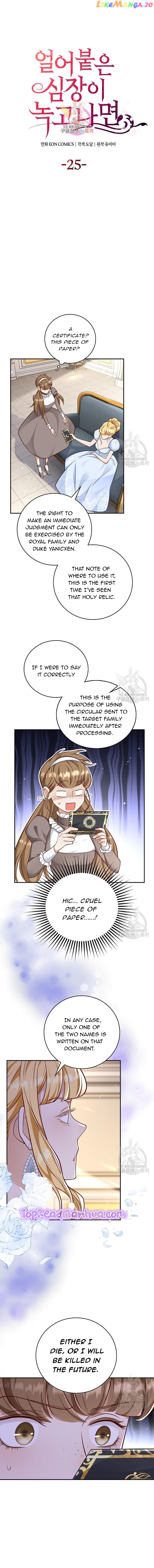 After the Frozen Heart Melts Chapter 25 - page 1