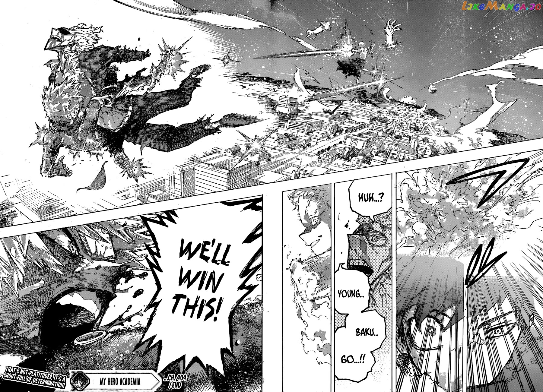 Boku No Hero Academia Chapter 404 - page 12