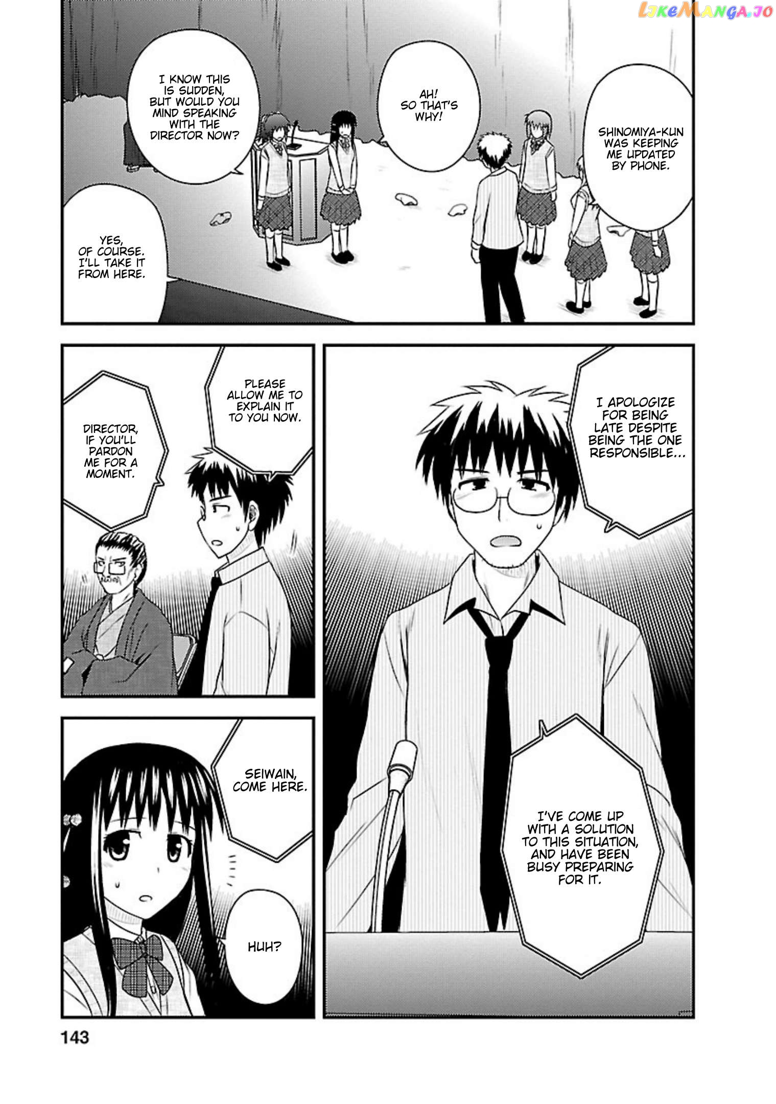 Shiritsu Hakanai Gakuen Chapter 24 - page 30