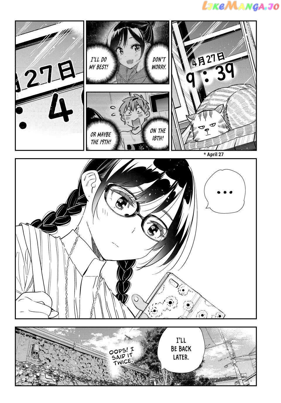 Kanojo, Okarishimasu chapter 302 - page 15