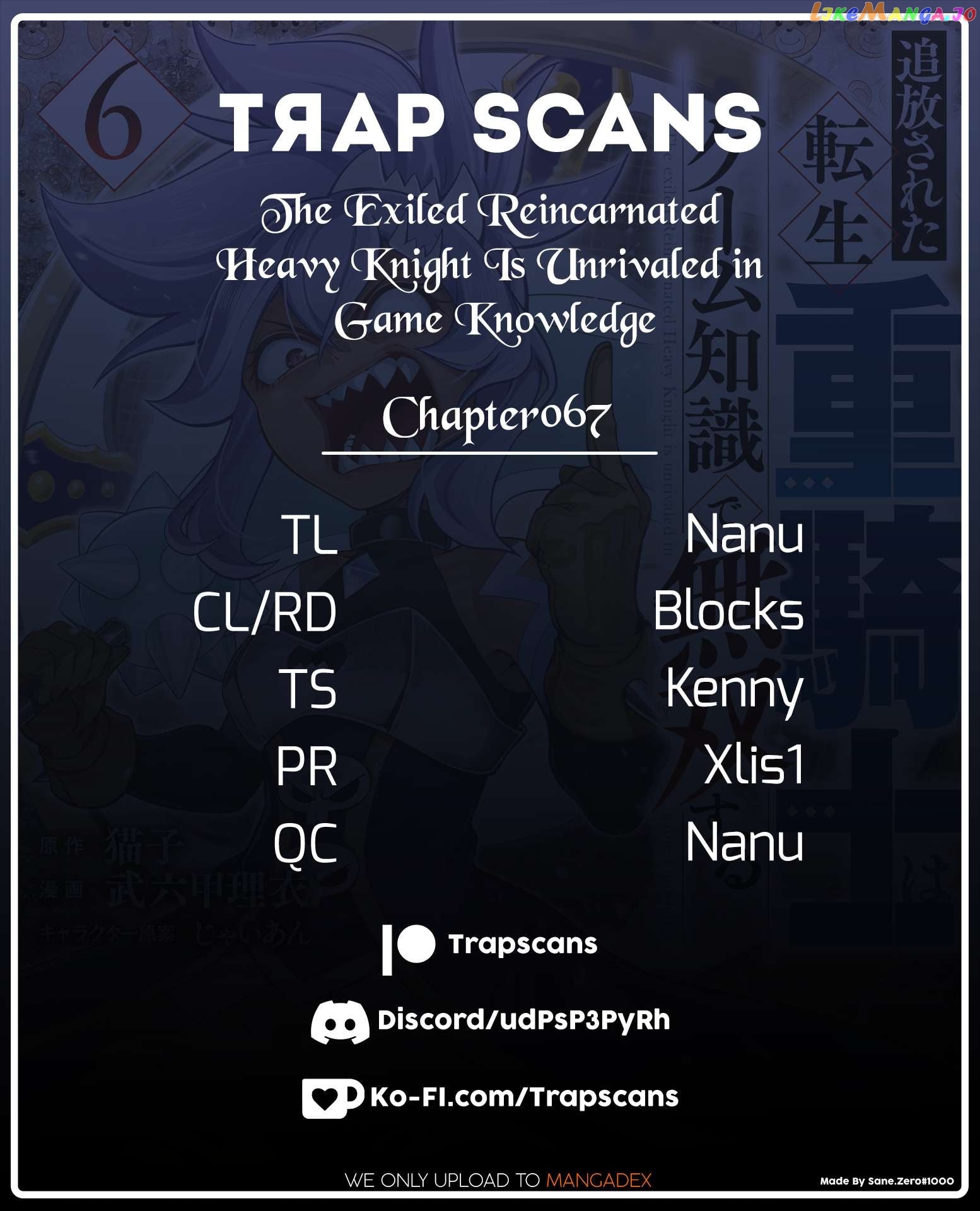 The Exiled Reincarnated Heavy Knight Is Unrivaled In Game Knowledge Chapter 67 - page 1