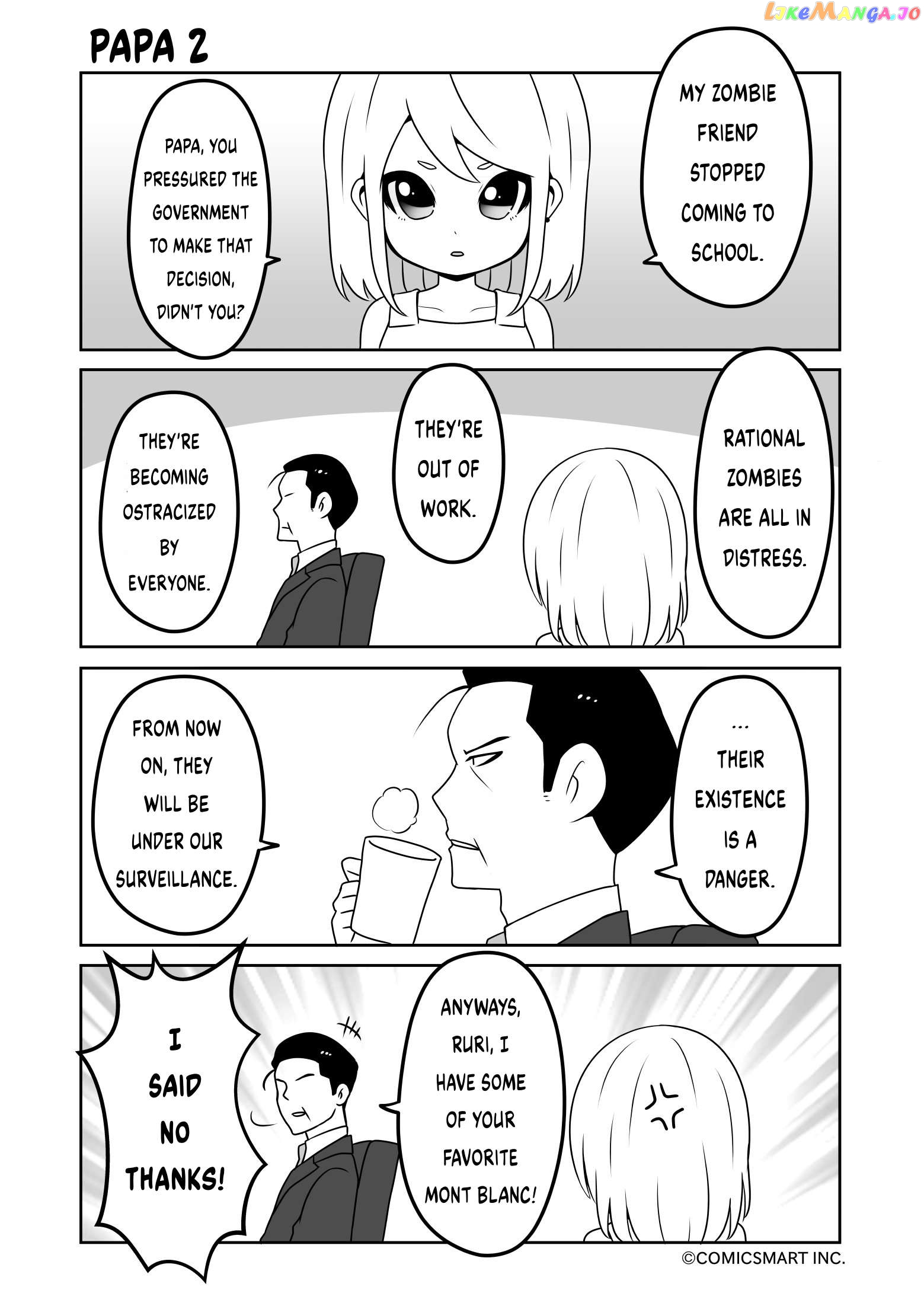 Zombie Girl Mukuro Chapter 44 - page 2