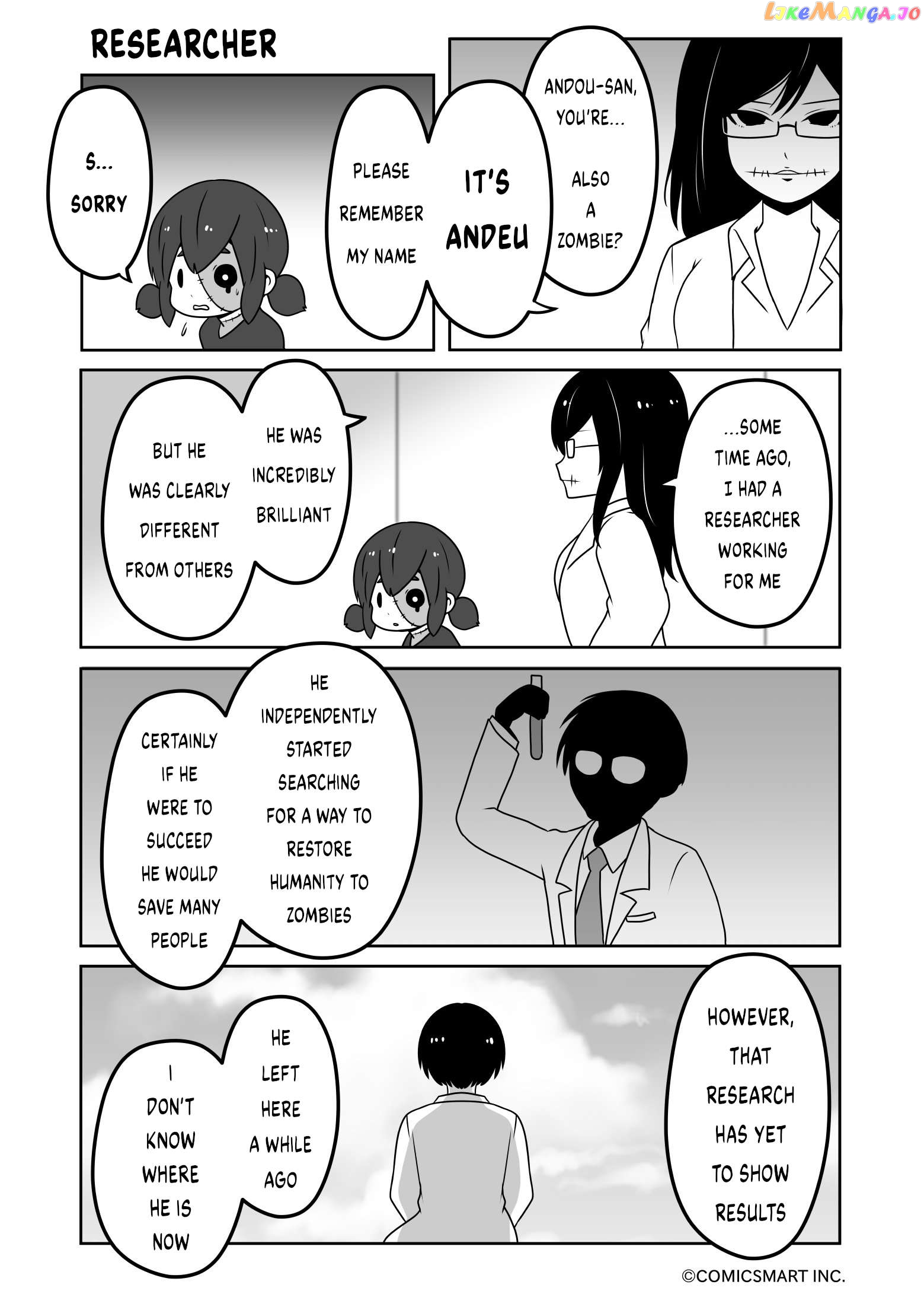 Zombie Girl Mukuro Chapter 47 - page 1