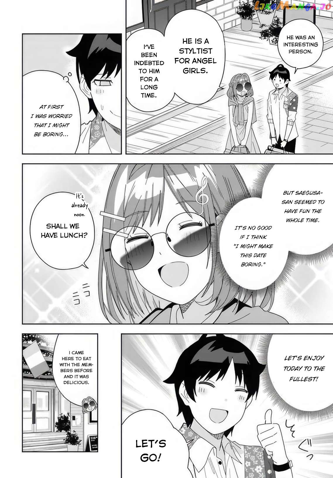 Classmate No Moto Idol Ga, Tonikaku Kyodou Fushin Nan Desu chapter 6 - page 20