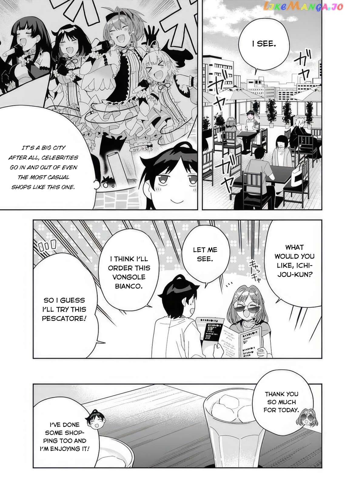 Classmate No Moto Idol Ga, Tonikaku Kyodou Fushin Nan Desu chapter 6 - page 21