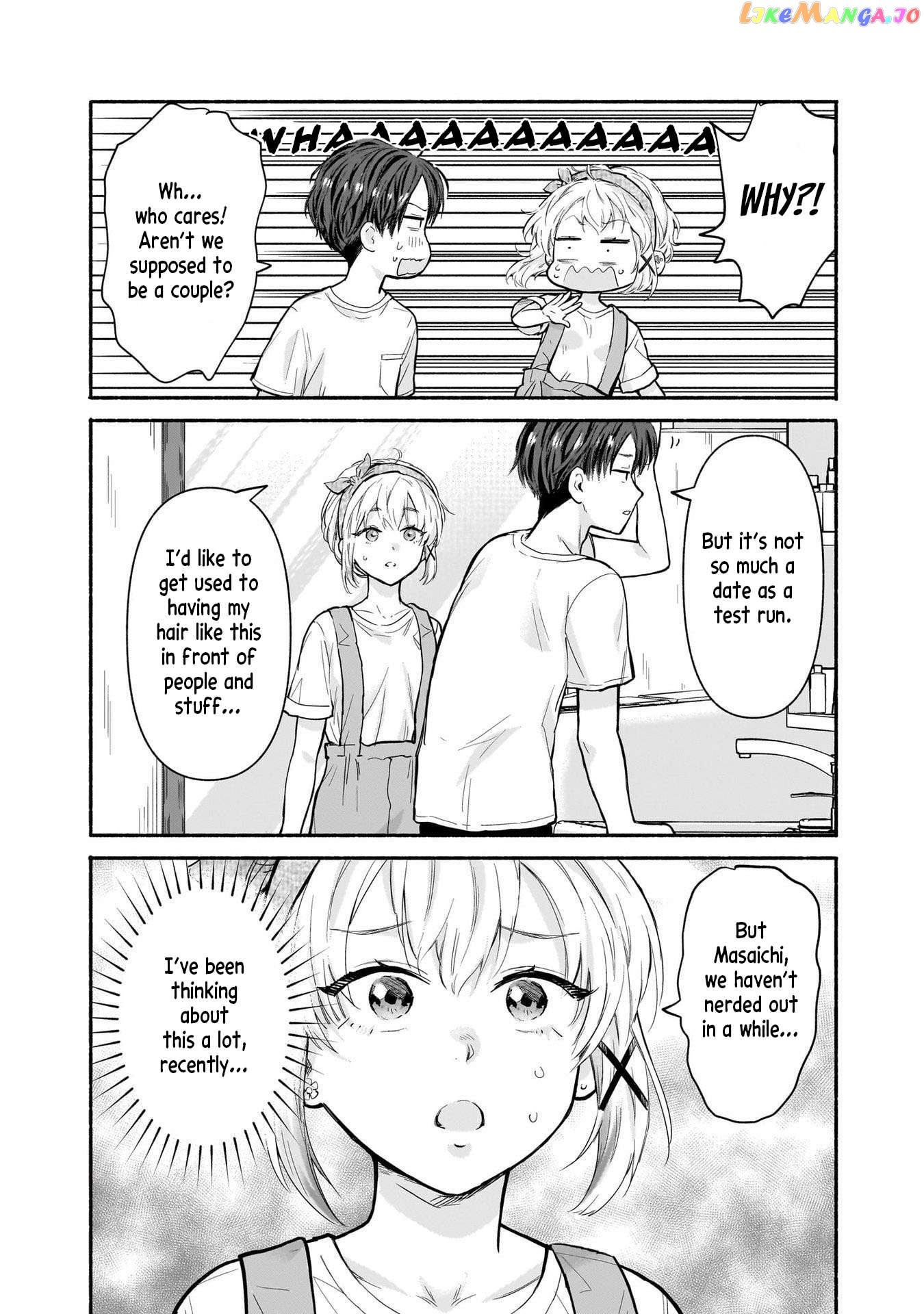 Nee, Mou Isso Tsukiacchau Osananajimi No Bishoujo Ni Tanomarete, Camo Kareshi Hajimemashita chapter 18 - page 6