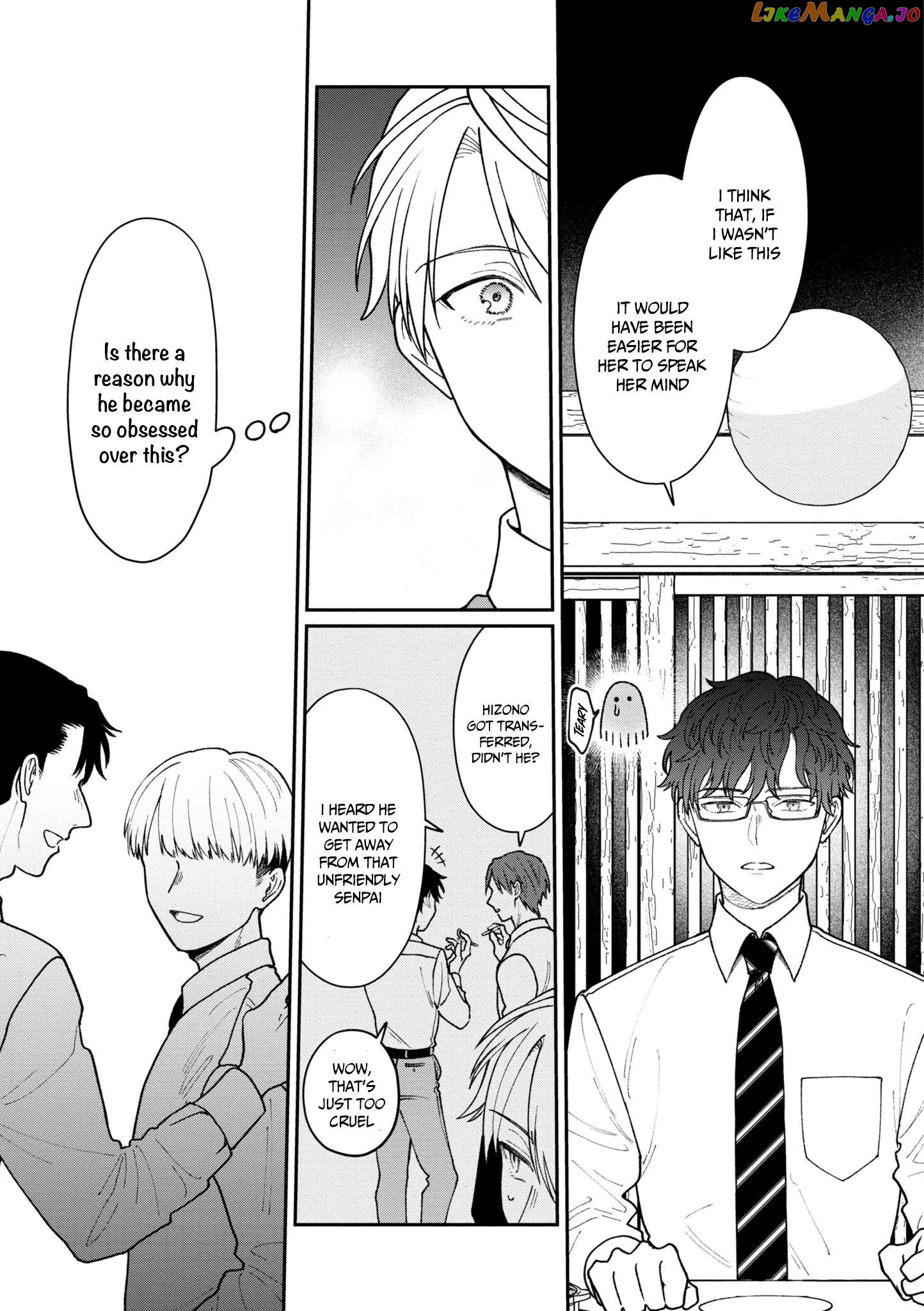 The New-Hire Who Could "Read" Emotions and the Unsociable Senpai Chapter 29 - page 4