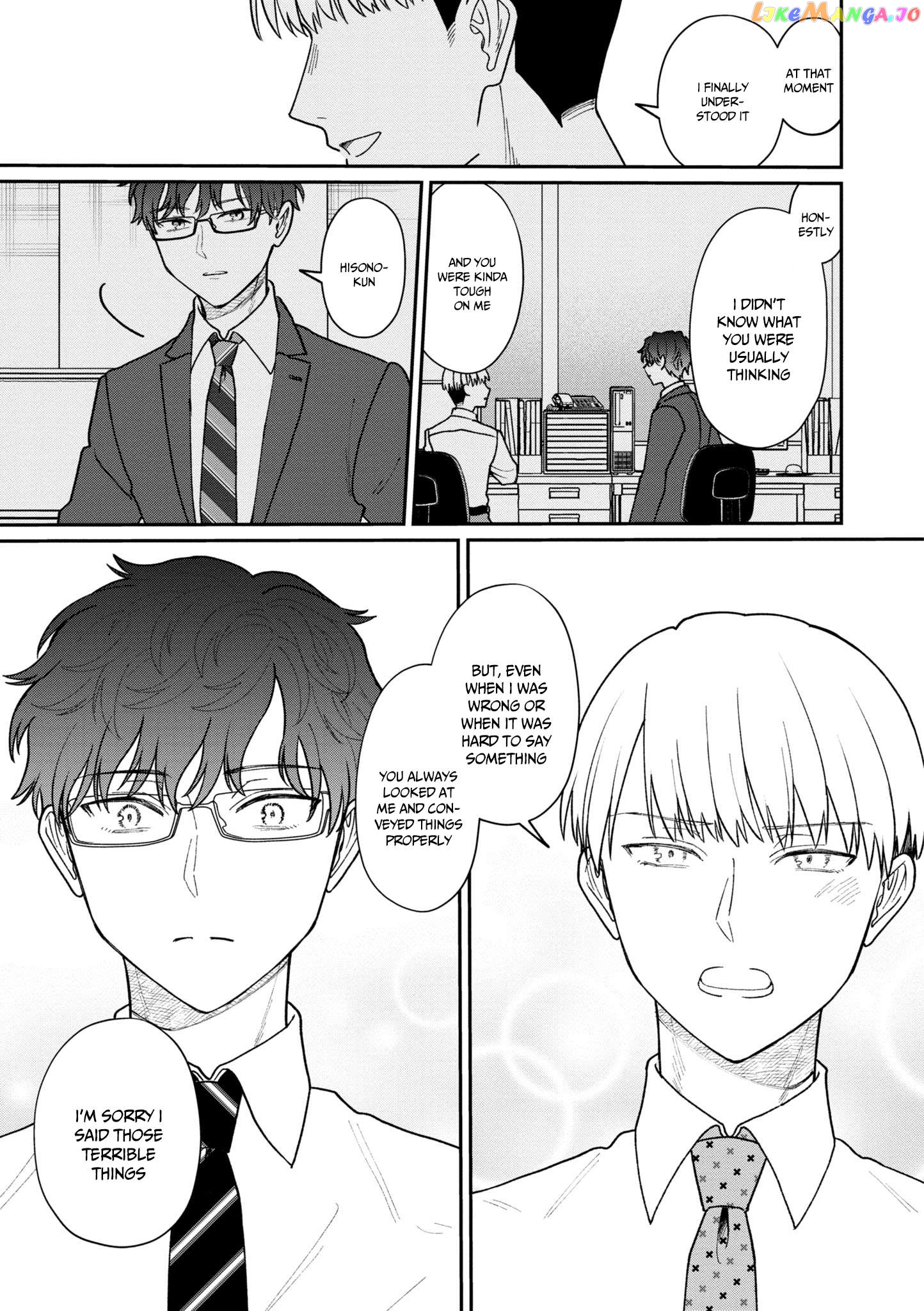 The New-Hire Who Could "Read" Emotions and the Unsociable Senpai Chapter 30 - page 8