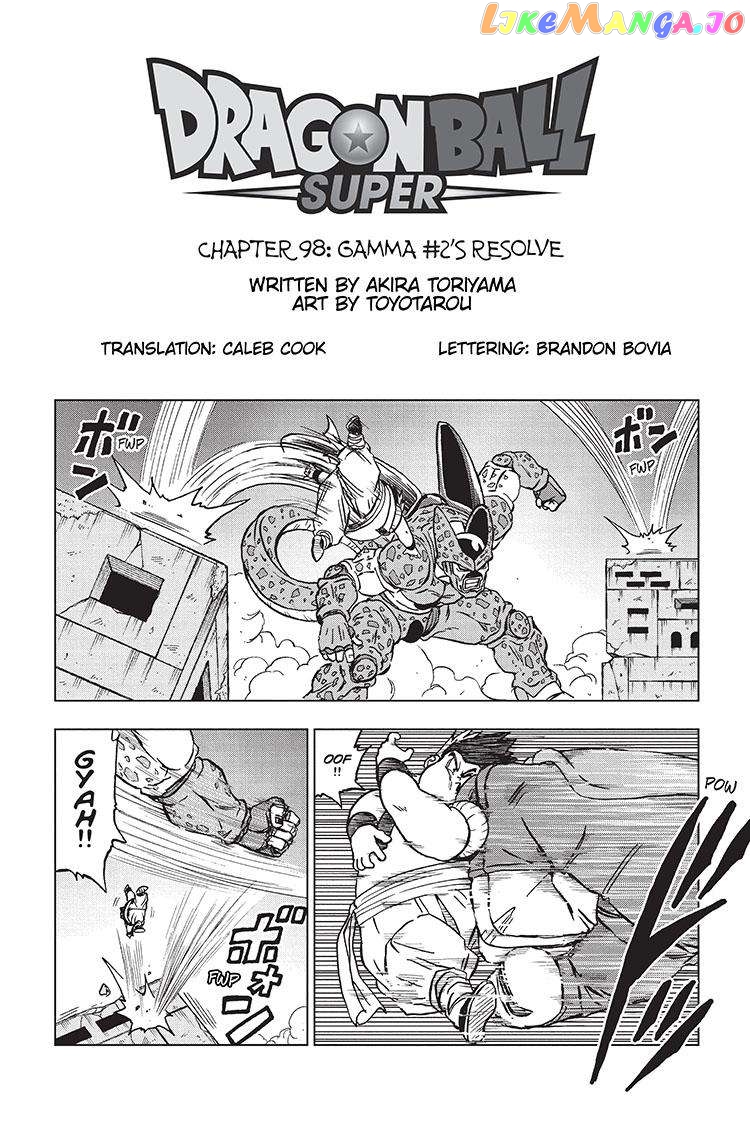 Dragon Ball Super chapter 98 - page 1