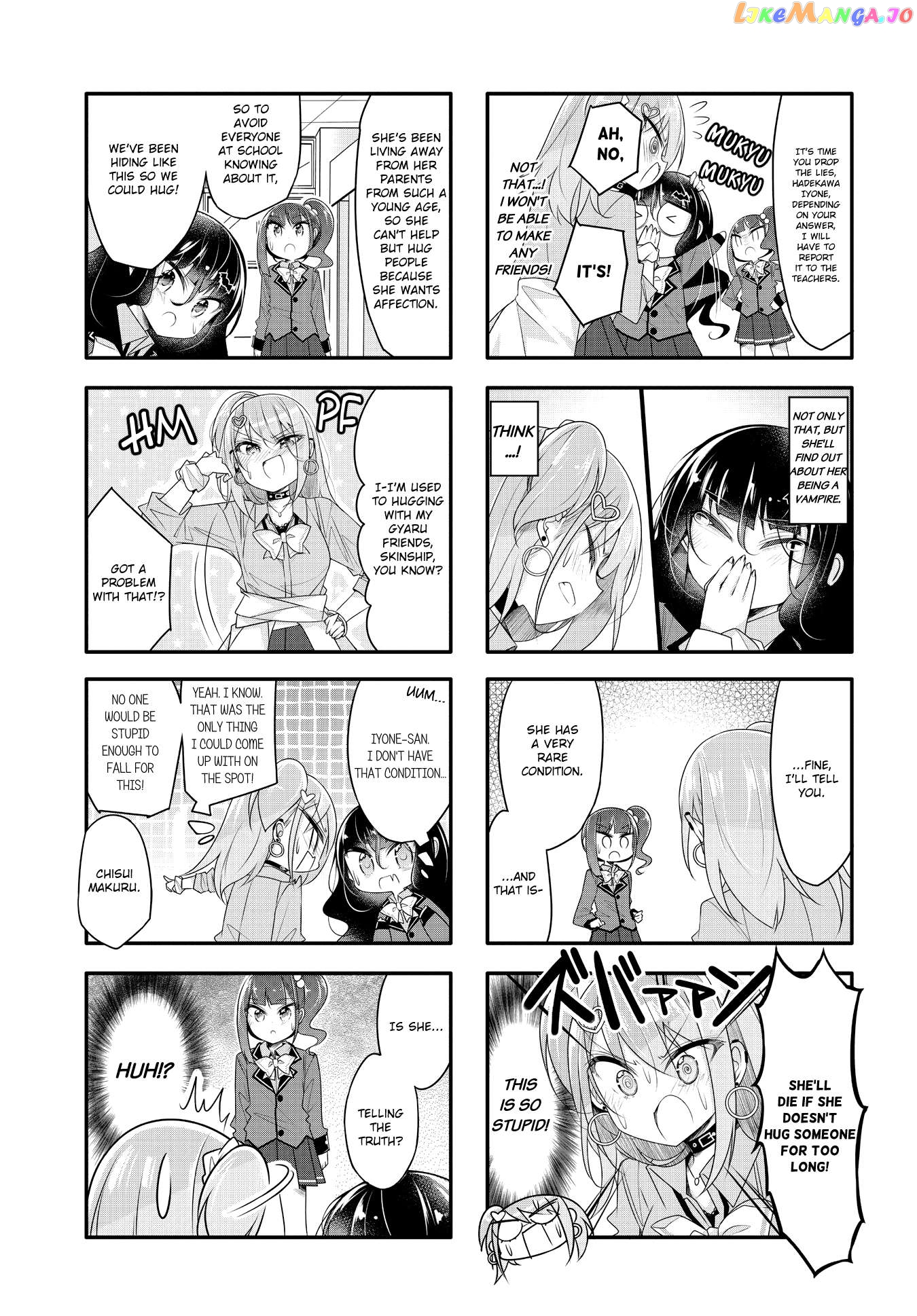 Gyaru To Nekura No Kyuuketsu Kankei Chapter 7 - page 3