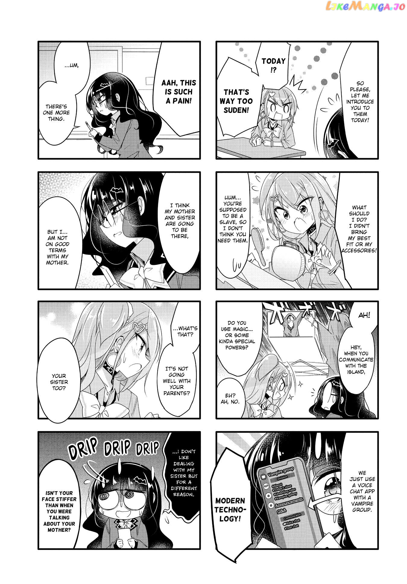 Gyaru To Nekura No Kyuuketsu Kankei Chapter 8 - page 3