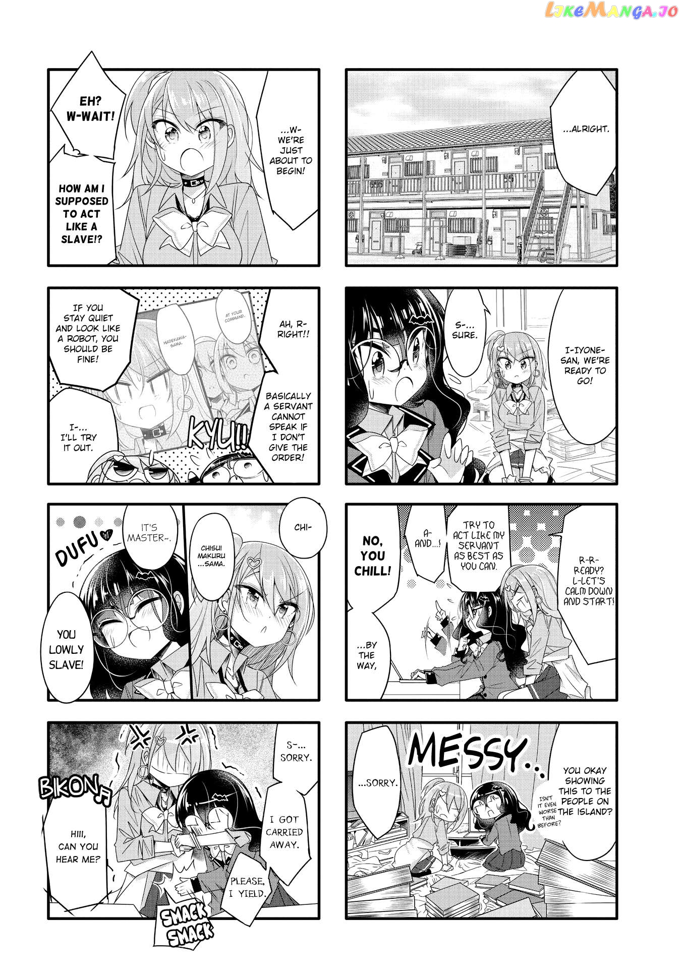 Gyaru To Nekura No Kyuuketsu Kankei Chapter 8 - page 4