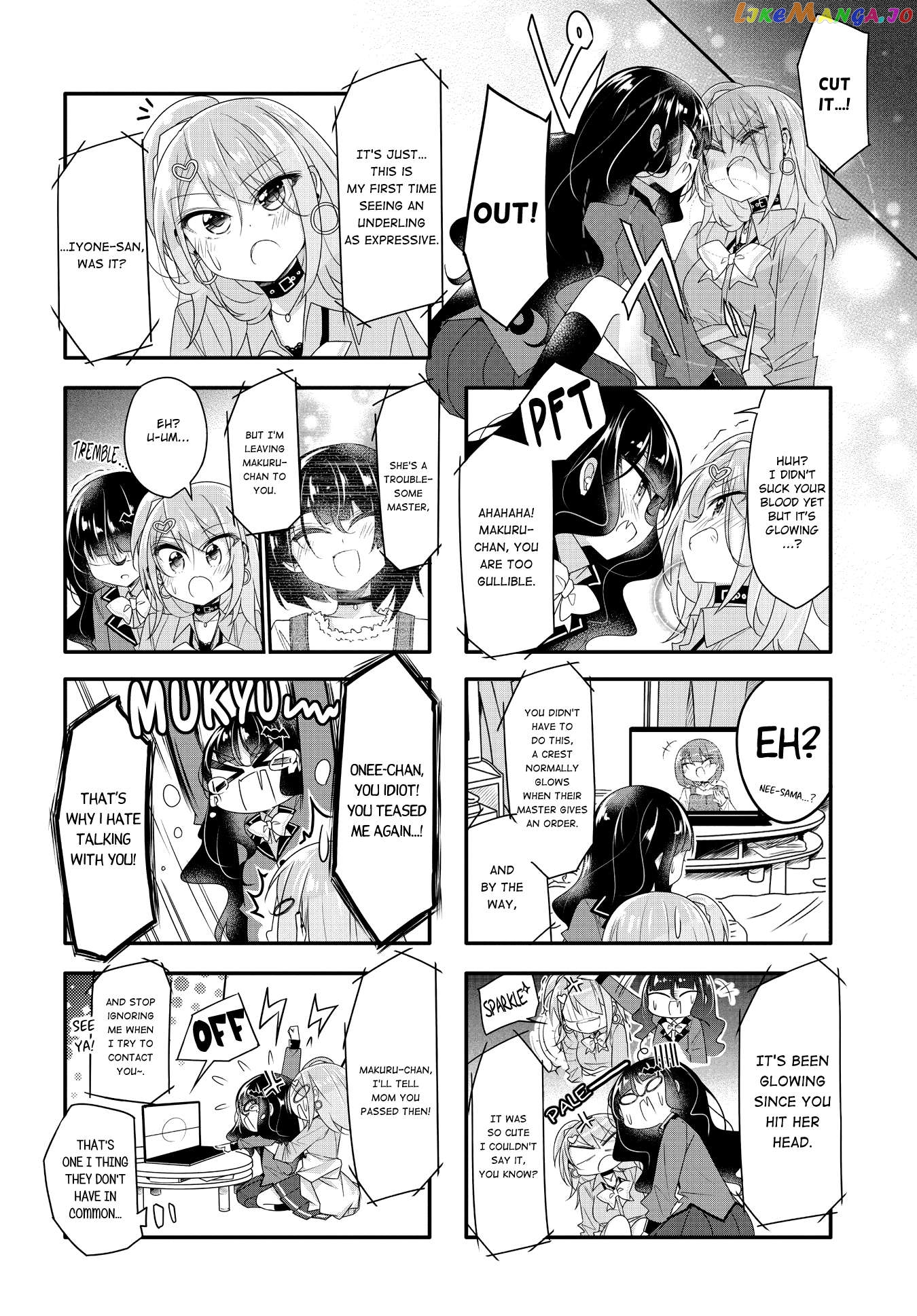 Gyaru To Nekura No Kyuuketsu Kankei Chapter 8 - page 8