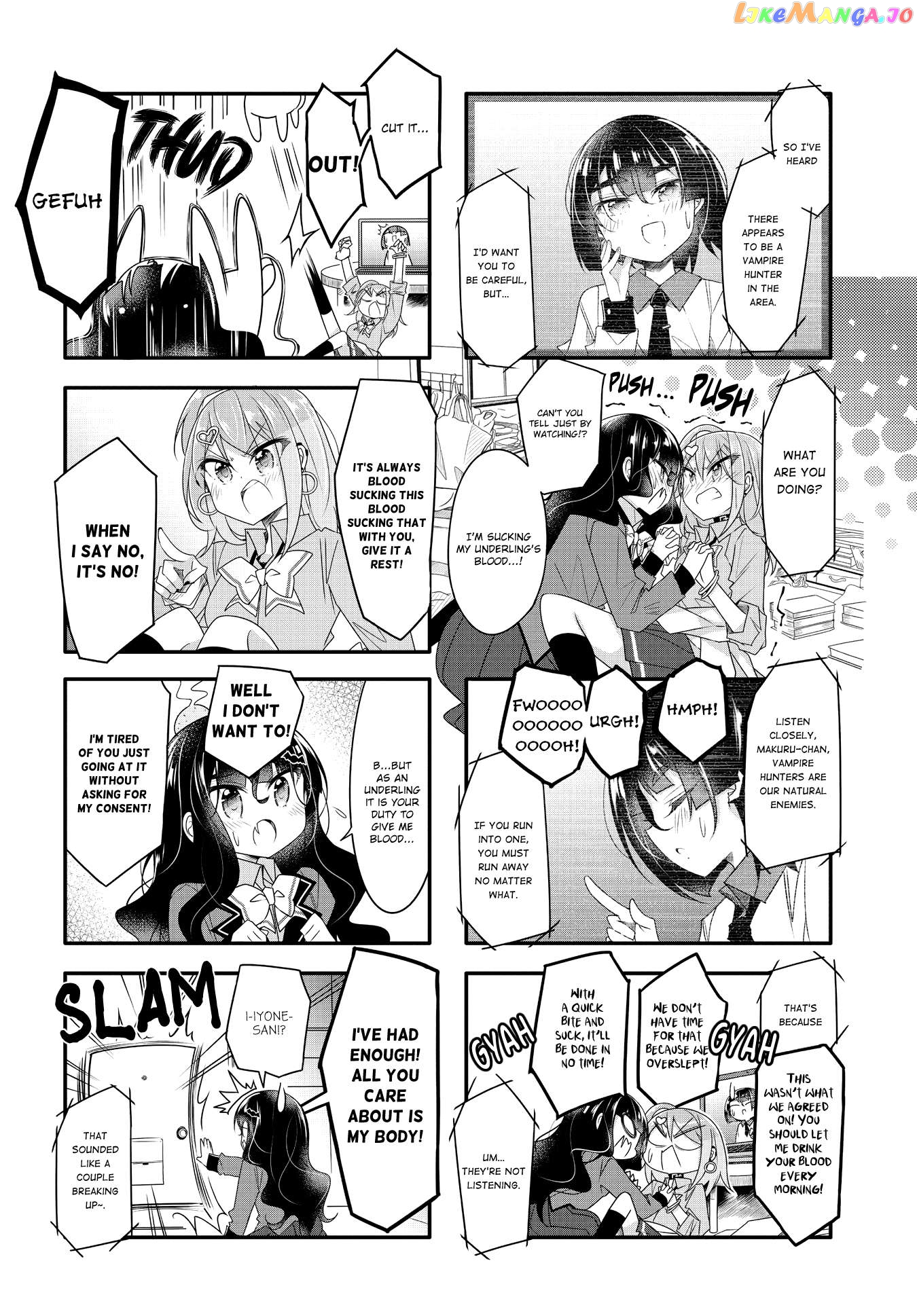 Gyaru To Nekura No Kyuuketsu Kankei Chapter 9 - page 2