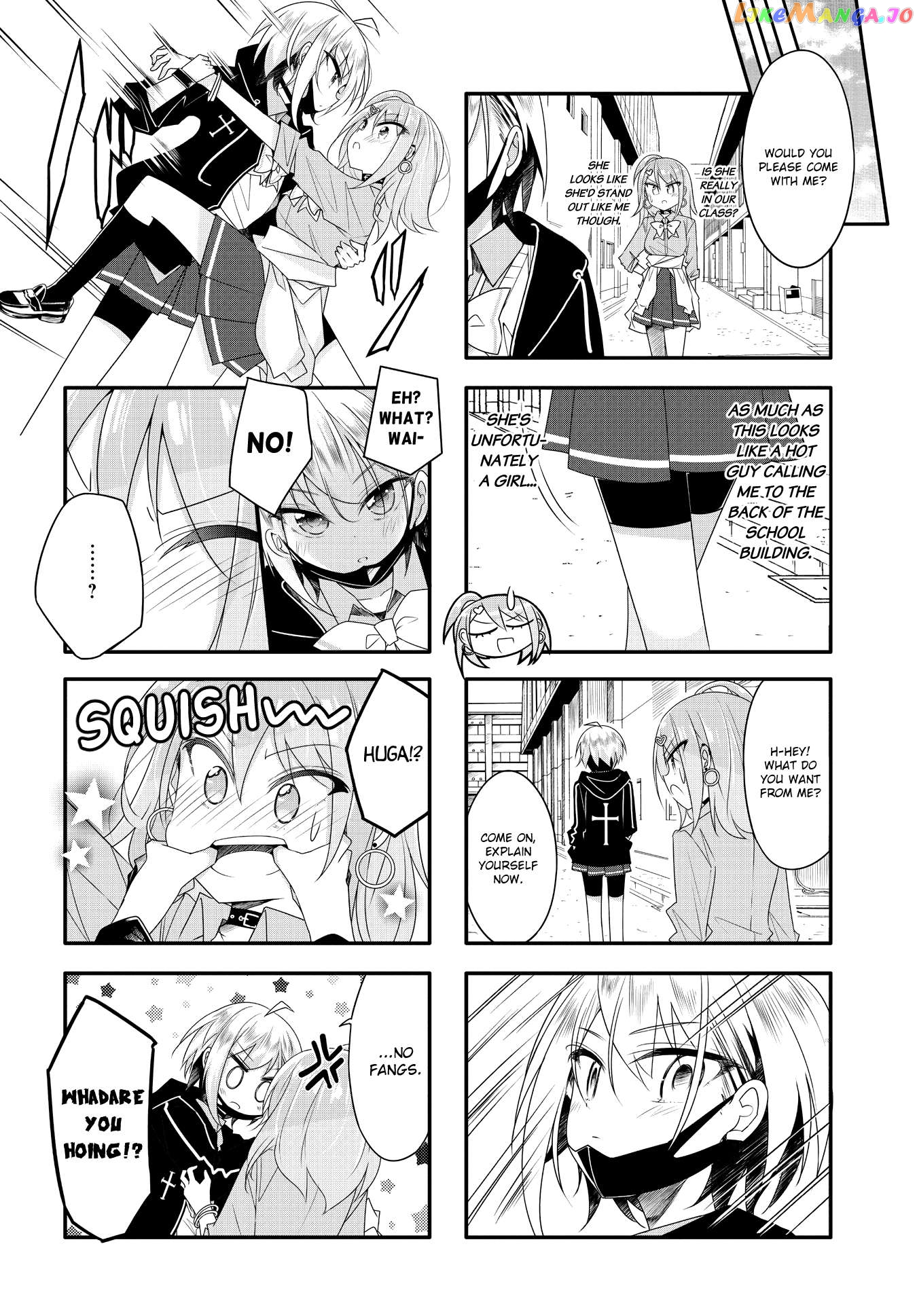 Gyaru To Nekura No Kyuuketsu Kankei Chapter 9 - page 4