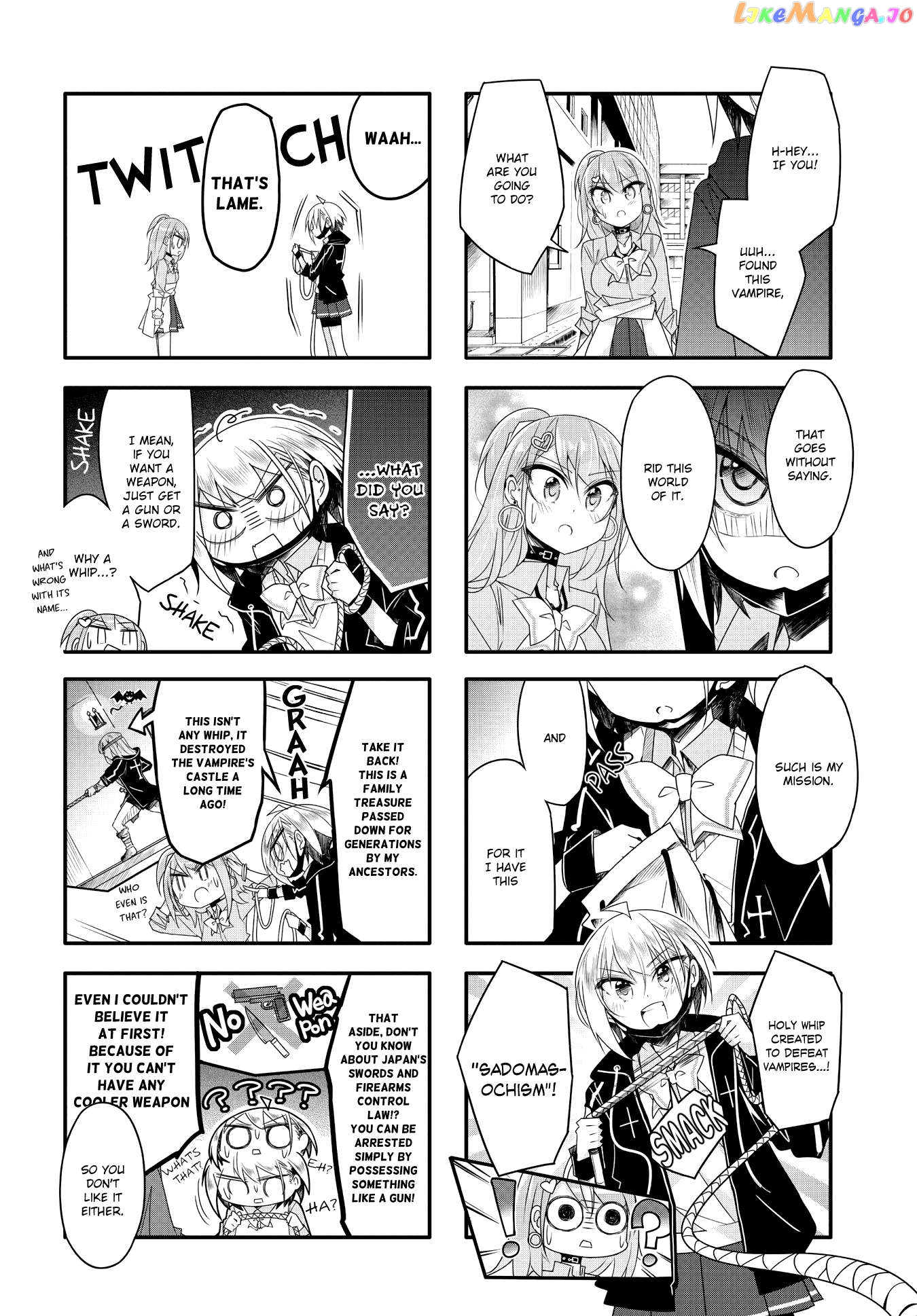 Gyaru To Nekura No Kyuuketsu Kankei Chapter 9 - page 6