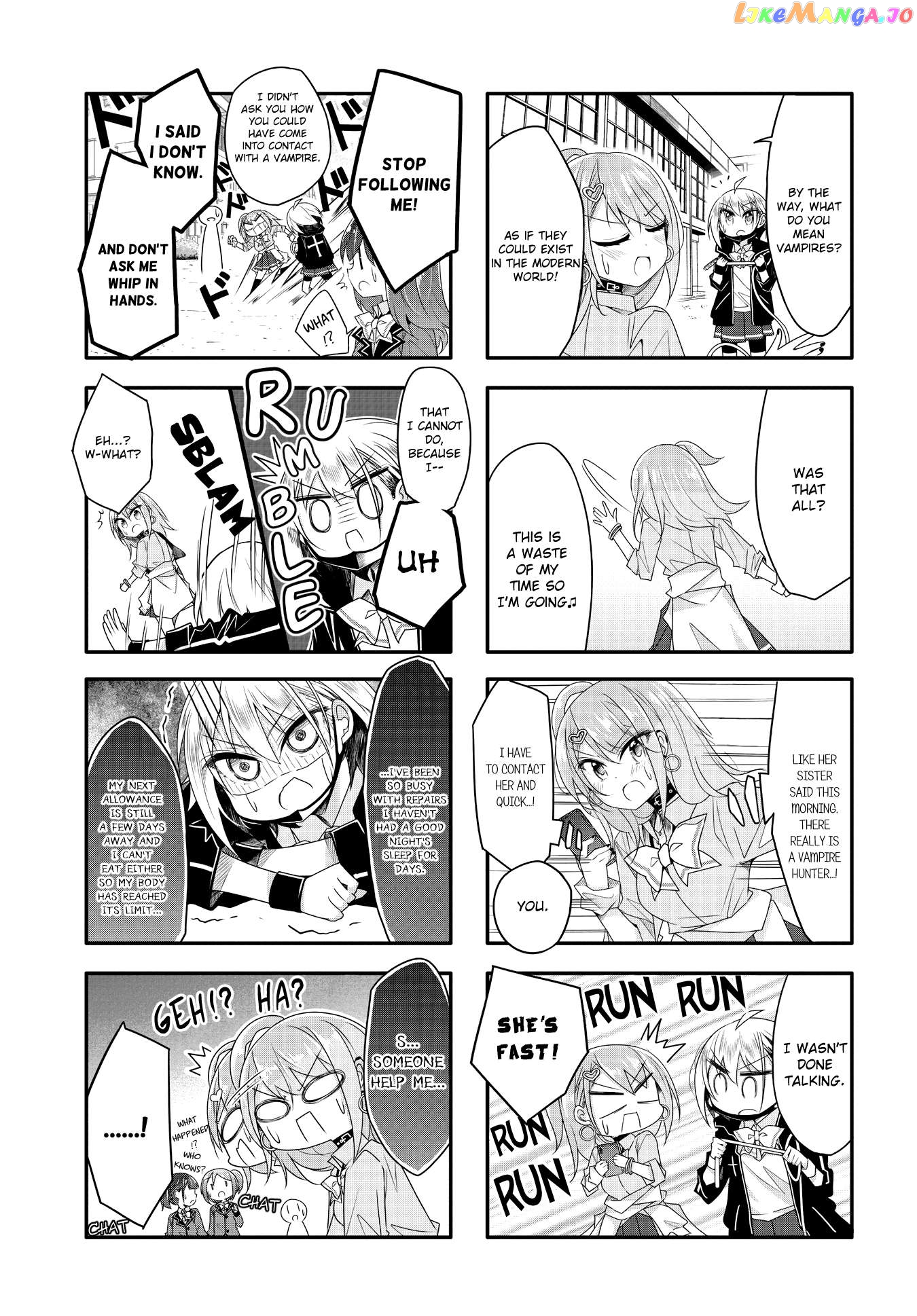 Gyaru To Nekura No Kyuuketsu Kankei Chapter 9 - page 7
