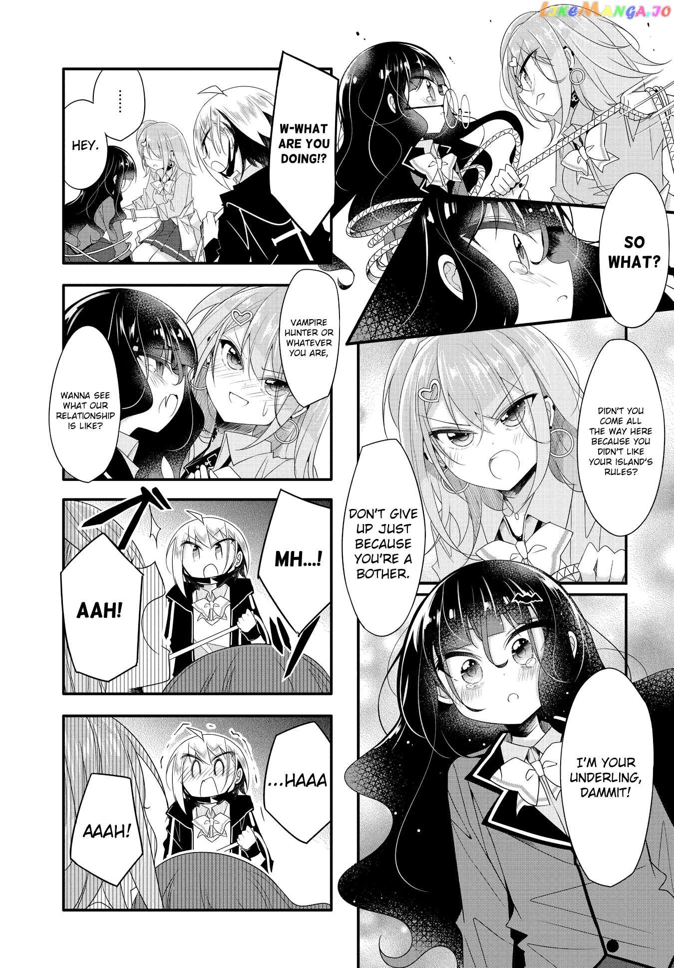 Gyaru To Nekura No Kyuuketsu Kankei Chapter 10 - page 9