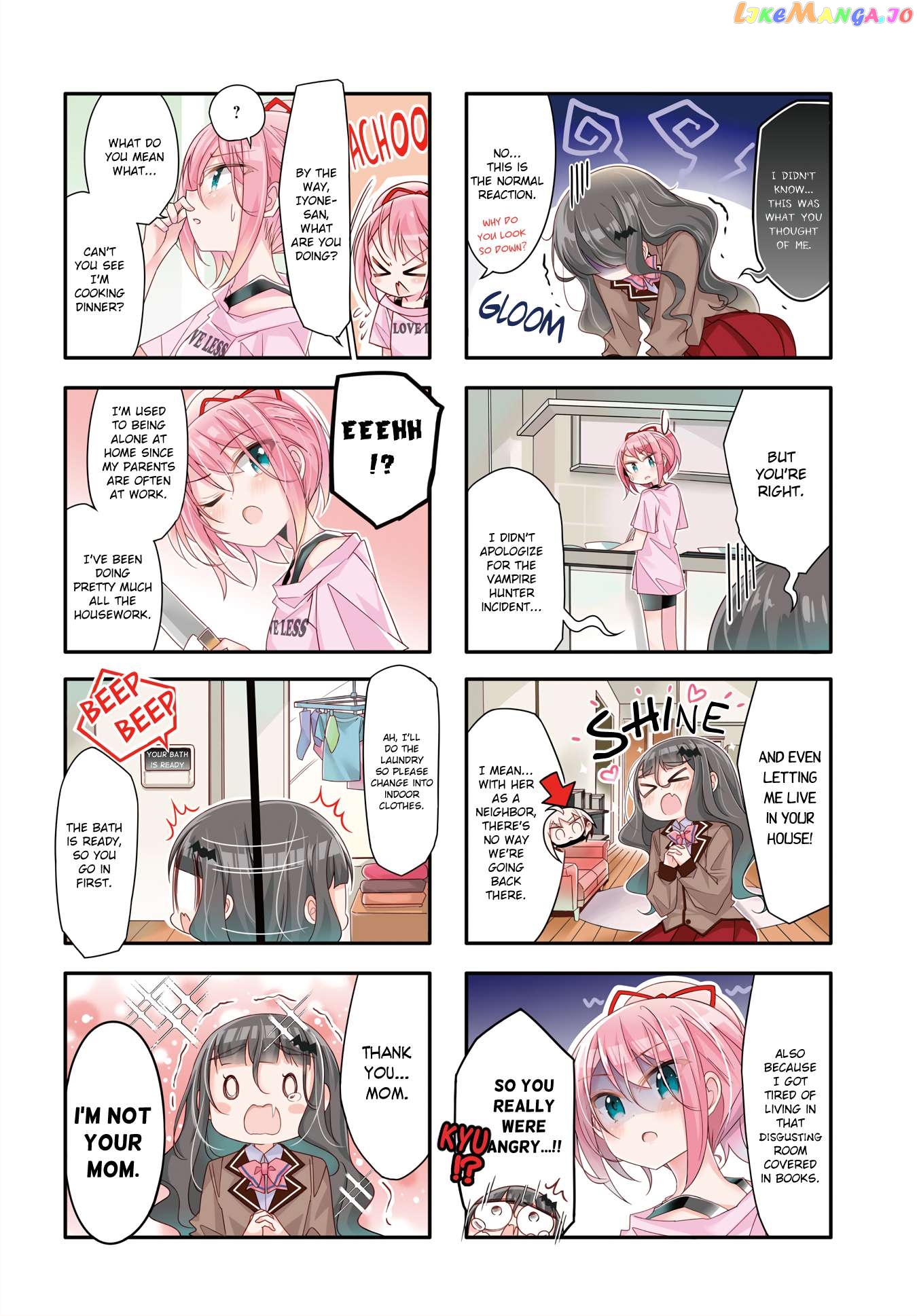 Gyaru To Nekura No Kyuuketsu Kankei Chapter 11 - page 2