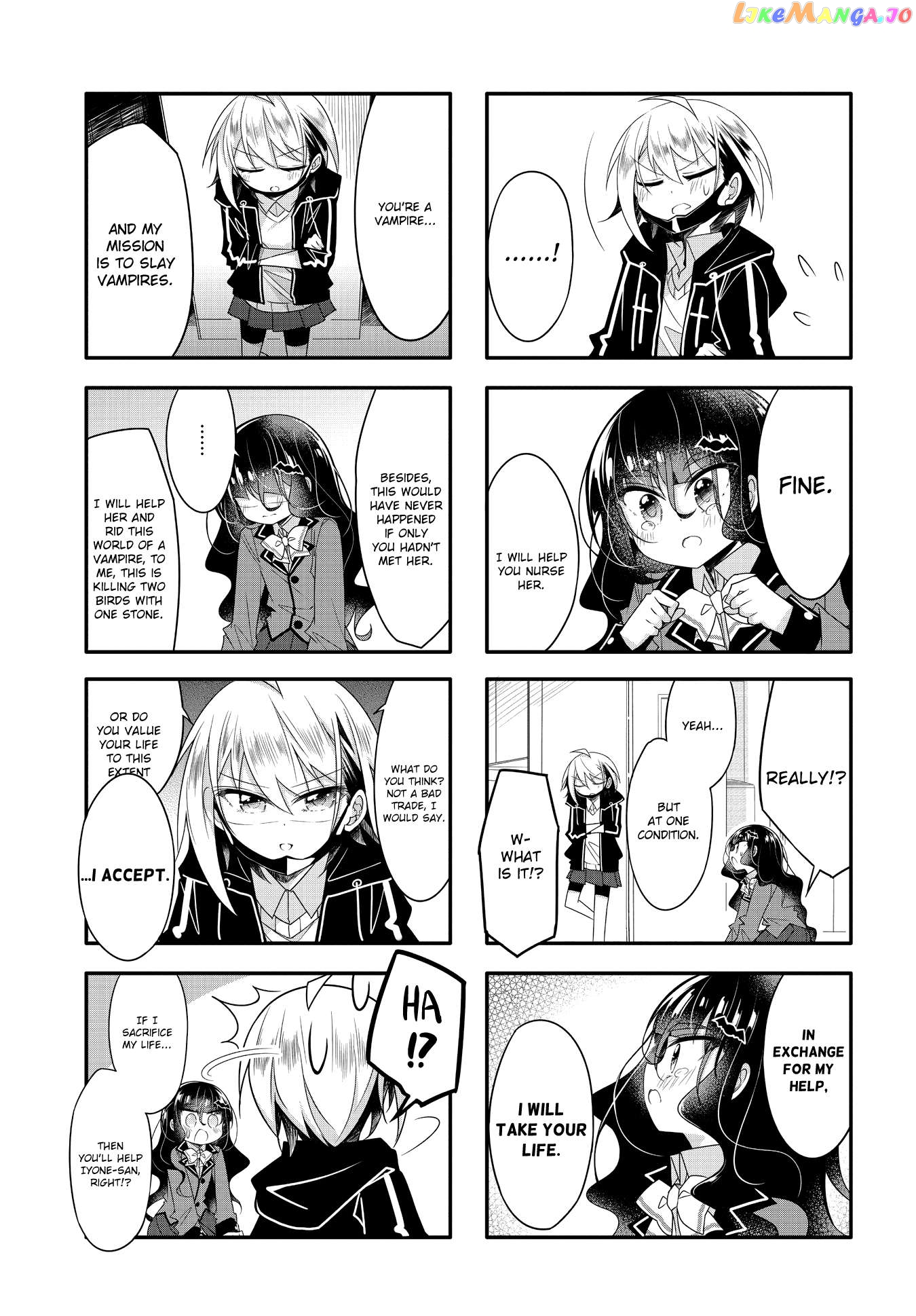 Gyaru To Nekura No Kyuuketsu Kankei Chapter 12 - page 5