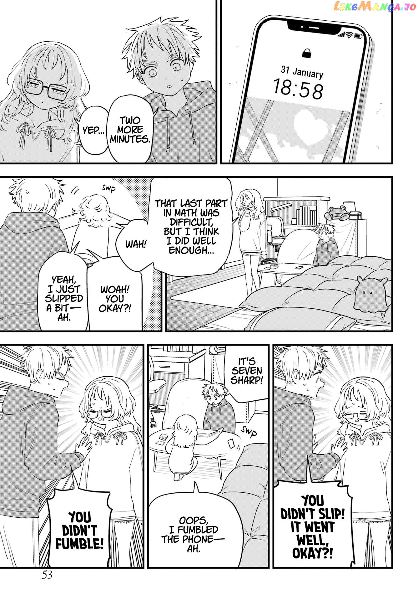 Suki Na Ko Ga Megane Wo Wasureta Chapter 105 - page 3