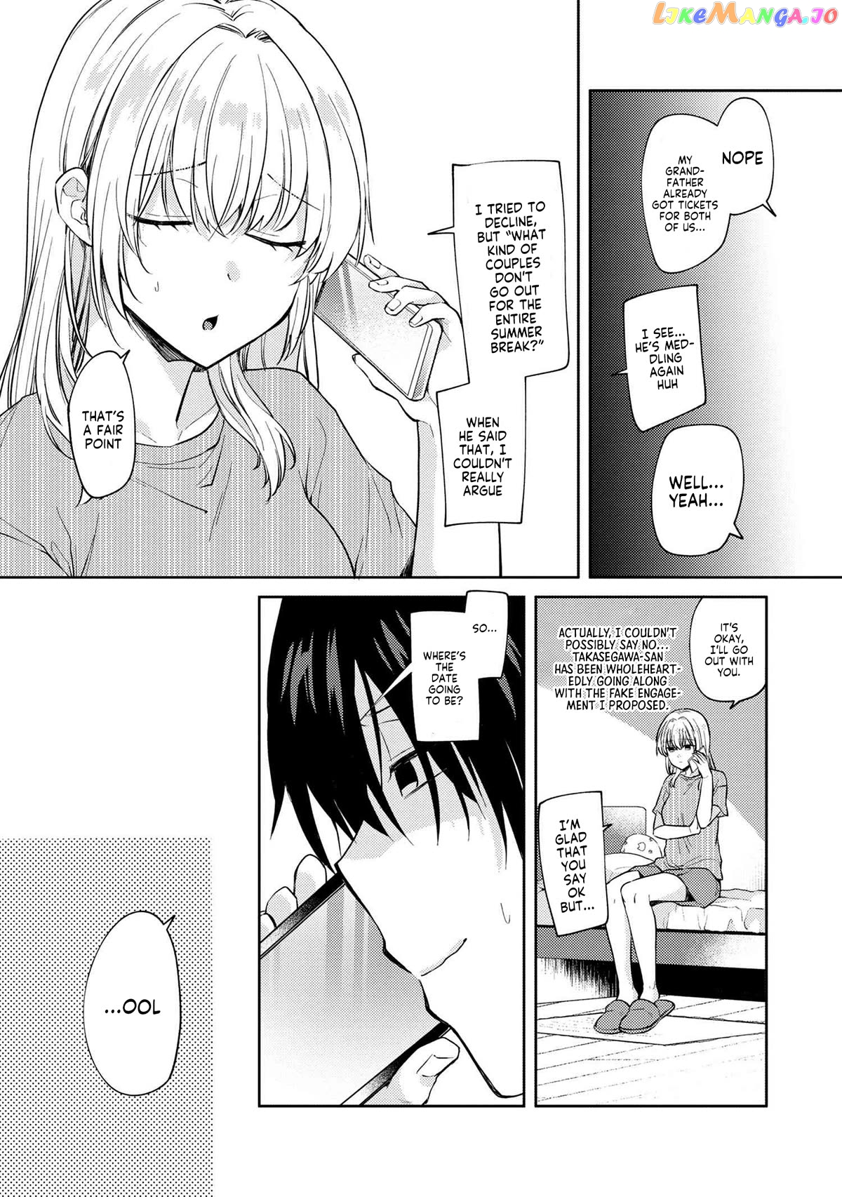 Omiai Shitakunakatta Node, Murinandai Na Jouken Wo Tsuketara Doukyuusei Ga Kita Ken Ni Tsuite Chapter 10.1 - page 14