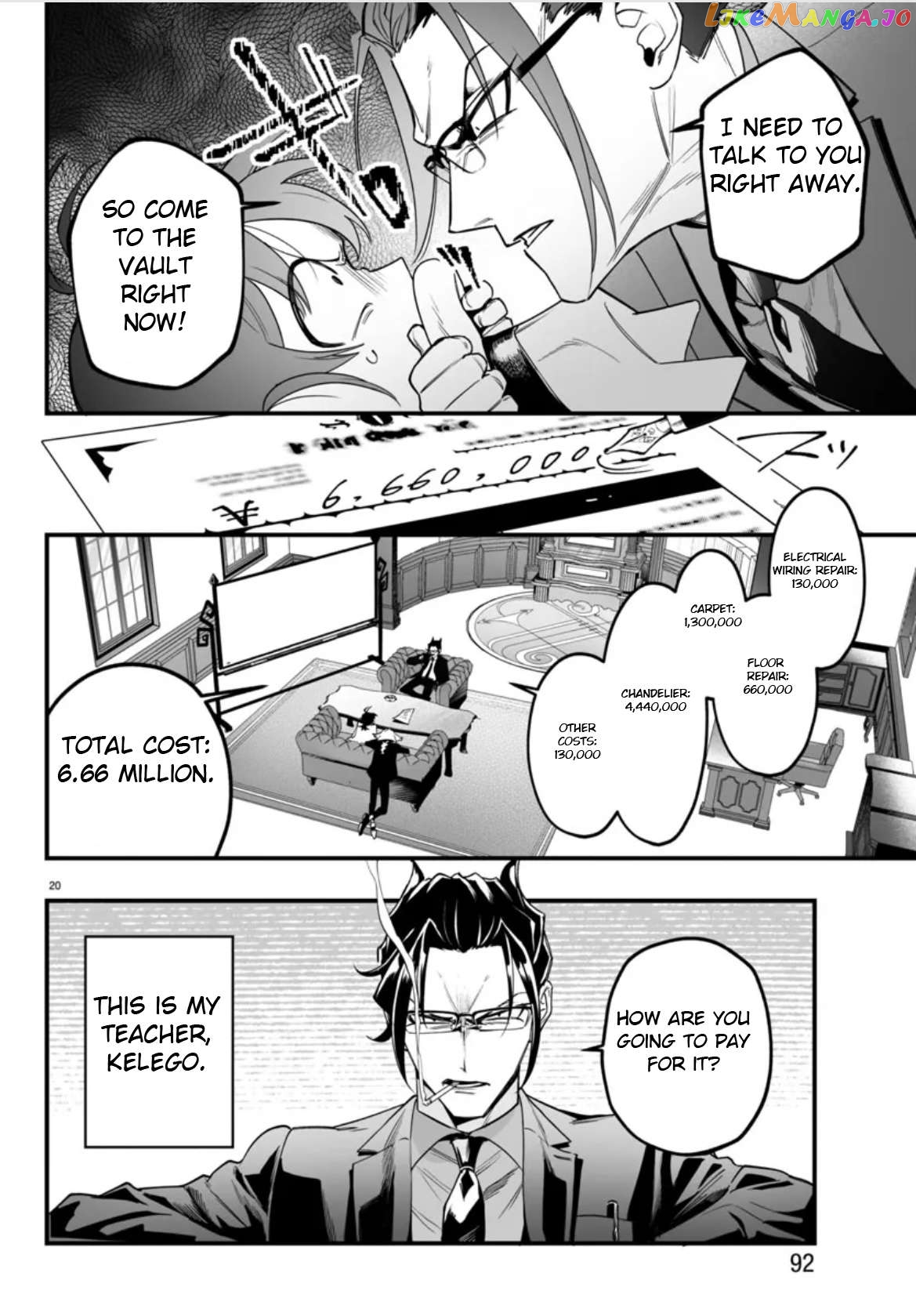 Welcome to Demon School! Iruma-kun: If Episode of Mafia Chapter 2 - page 20