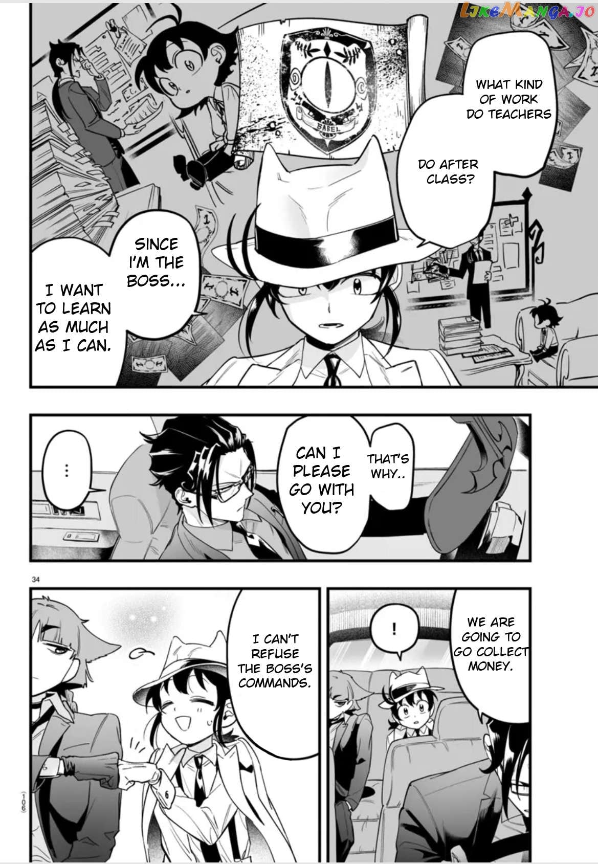 Welcome to Demon School! Iruma-kun: If Episode of Mafia Chapter 2 - page 34