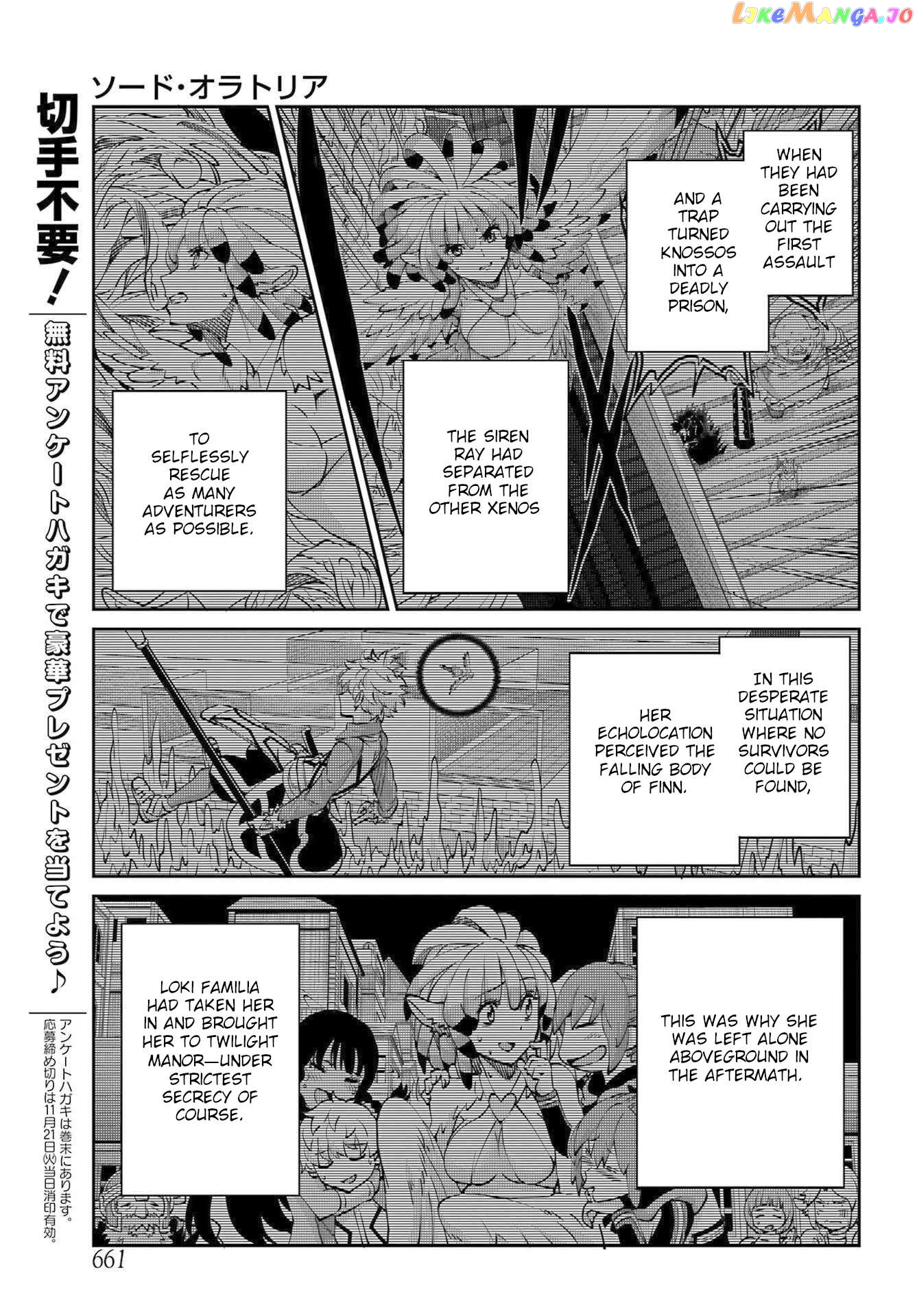 Dungeon Ni Deai O Motomeru No Wa Machigatte Iru Darou Ka Gaiden – Sword Oratoria chapter 113 - page 3