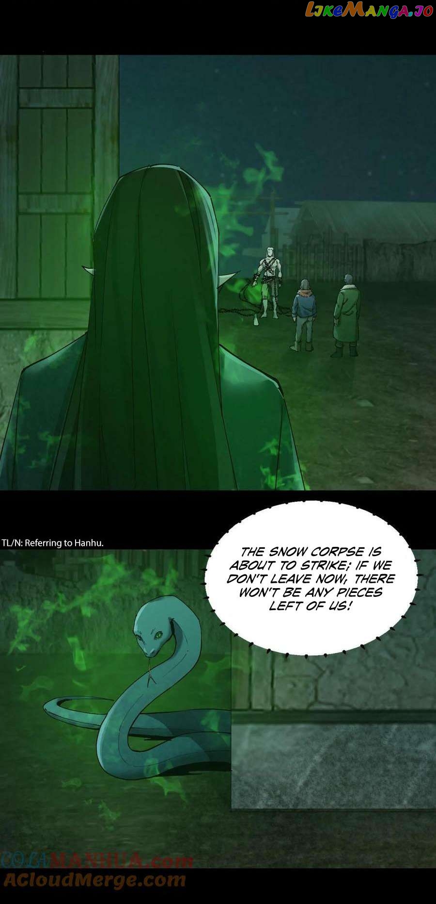 When I Was Born, Hundreds of Ghosts Walked at Night, the Path Guarding the Snow-Cold Corpses Guarded the Path chapter 7 - page 5