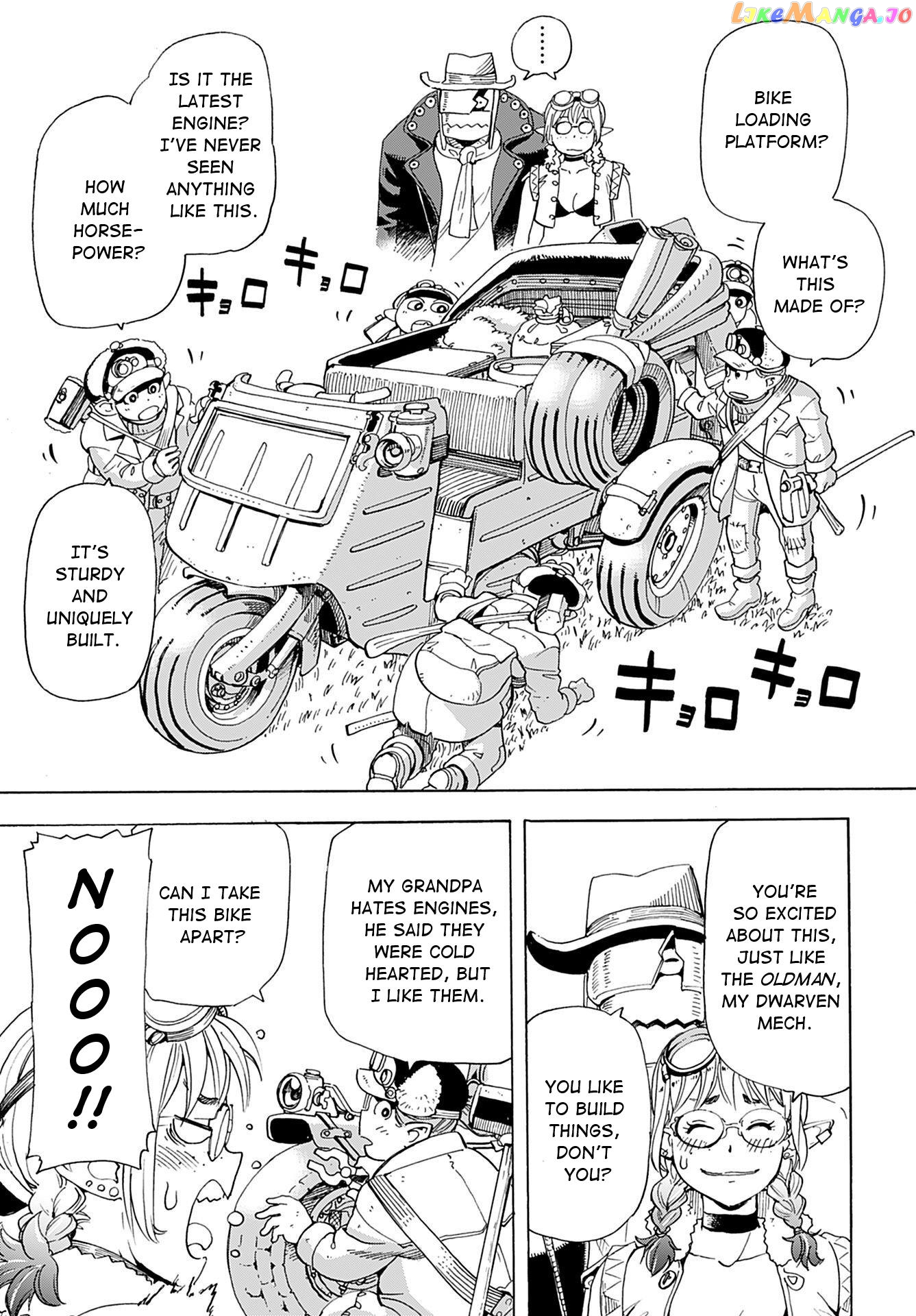 Elf And Bike And Imperial Geographic Surveyor And… chapter 2 - page 6