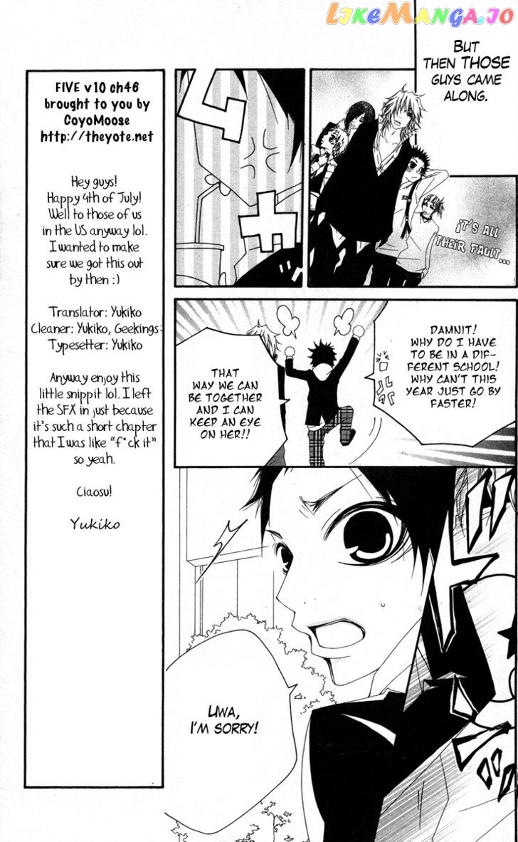 Five - Manga chapter 46 - page 5