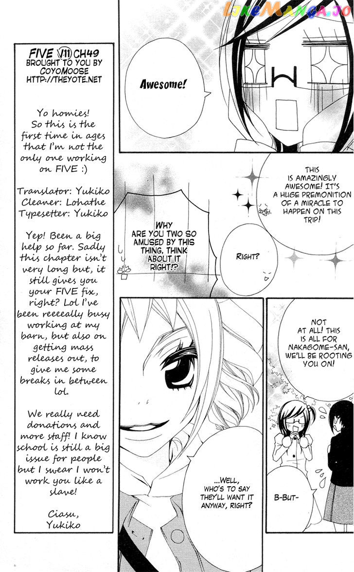Five - Manga chapter 49 - page 9