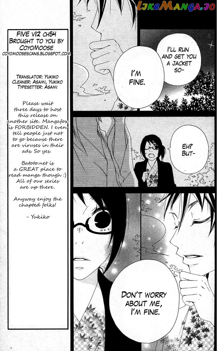 Five - Manga chapter 54 - page 8