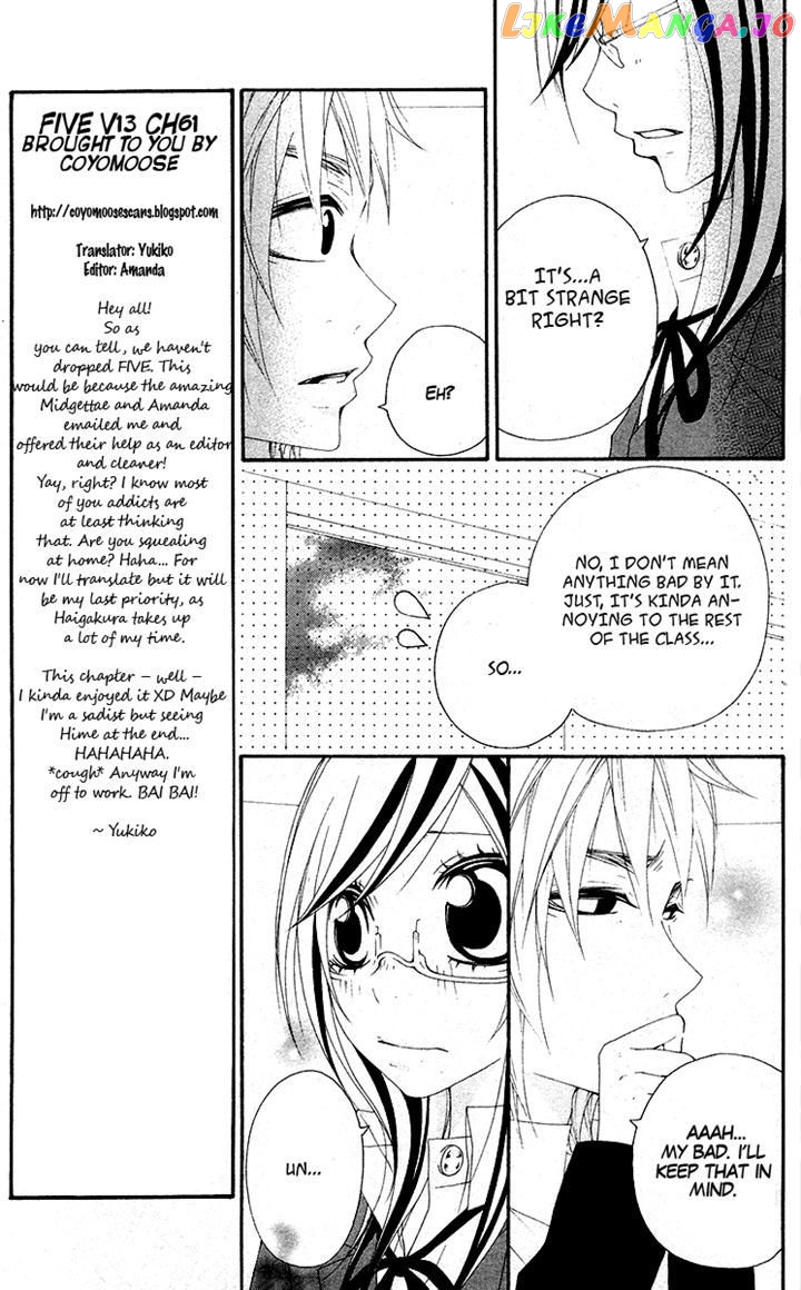 Five - Manga chapter 61 - page 6