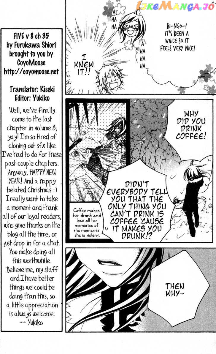 Five - Manga chapter 35 - page 25