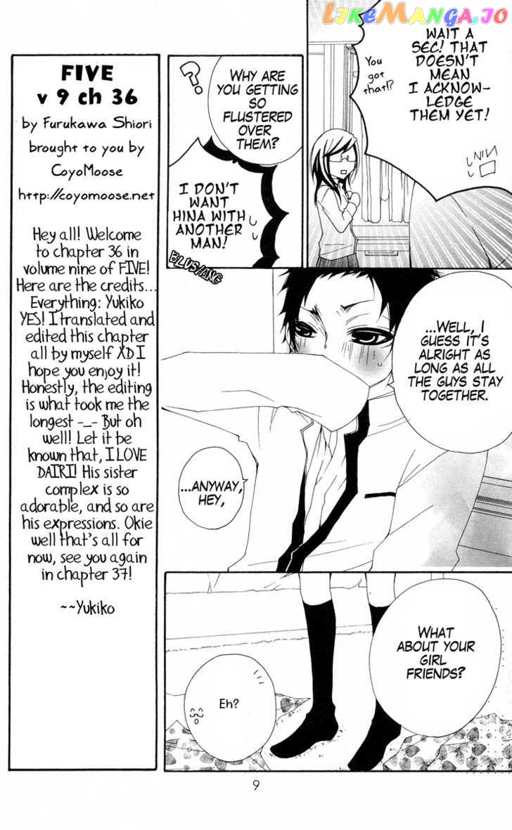 Five - Manga chapter 36 - page 10