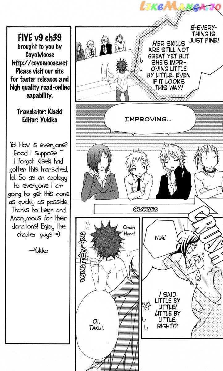 Five - Manga chapter 39 - page 5