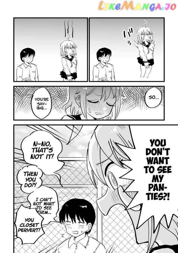 Yuurei Ni Natta Onnanoko Ga Pantsu Wo Miseru Manga chapter 4 - page 4