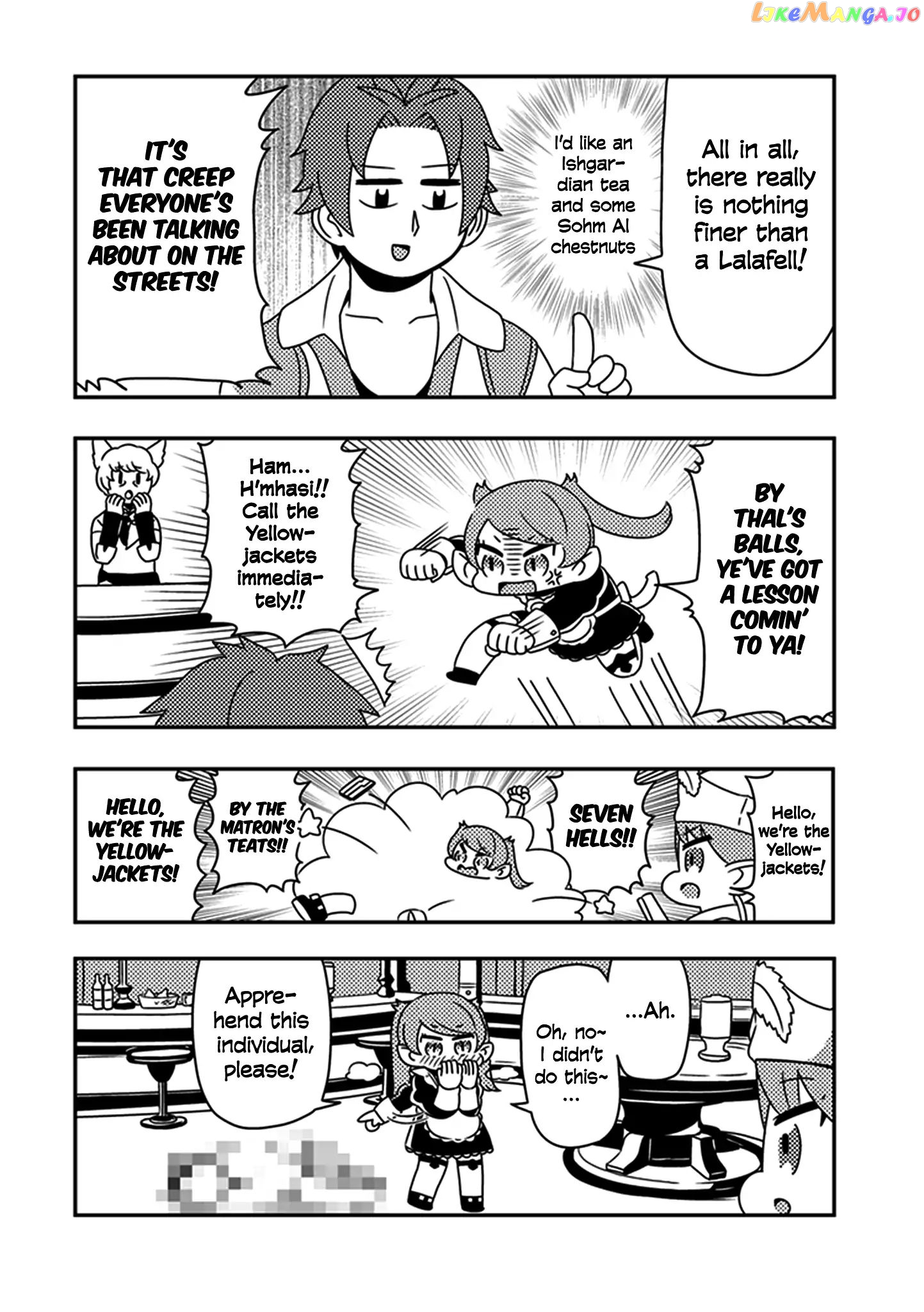 Final Fantasy XIV: Lalafell-sensei Will Teach You! chapter 4 - page 2