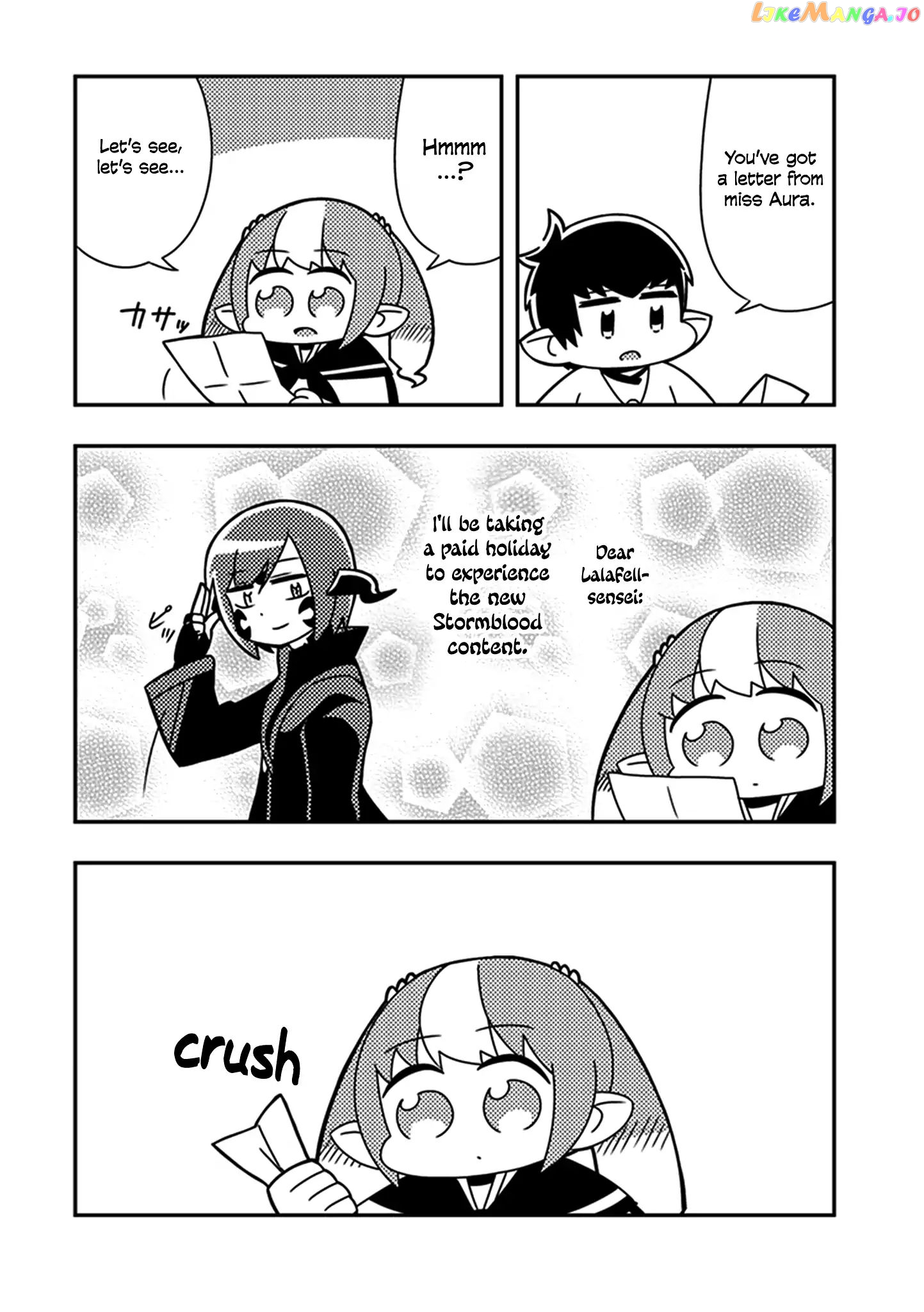Final Fantasy XIV: Lalafell-sensei Will Teach You! chapter 6 - page 2