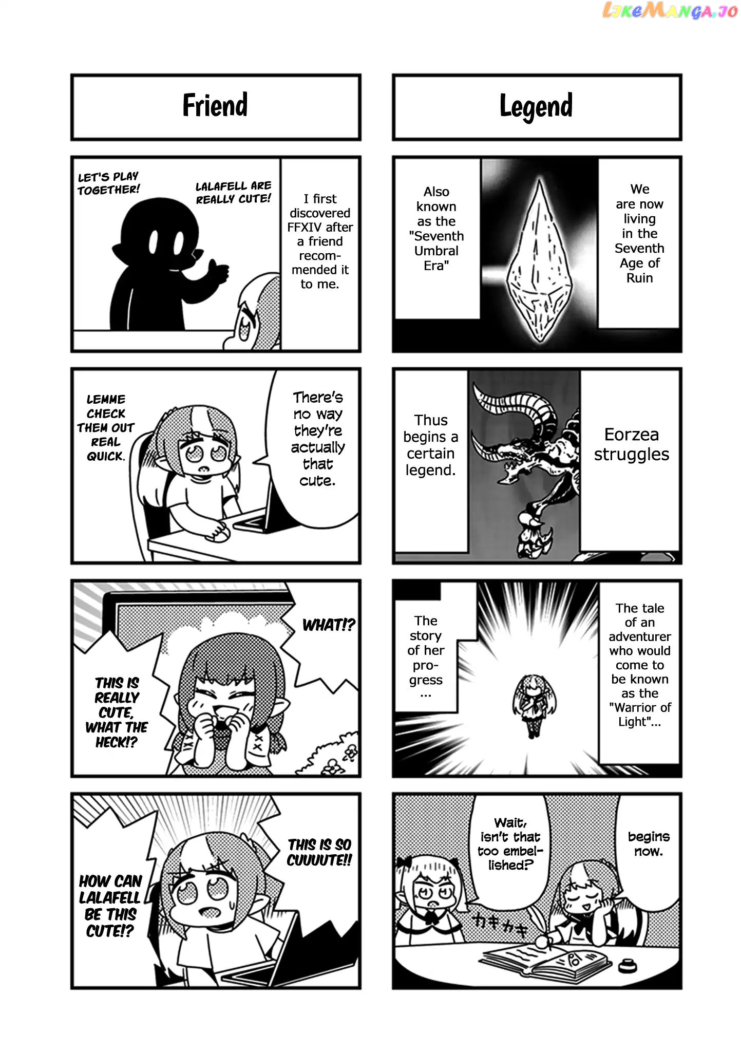 Final Fantasy XIV: Lalafell-sensei Will Teach You! chapter 6.1 - page 1