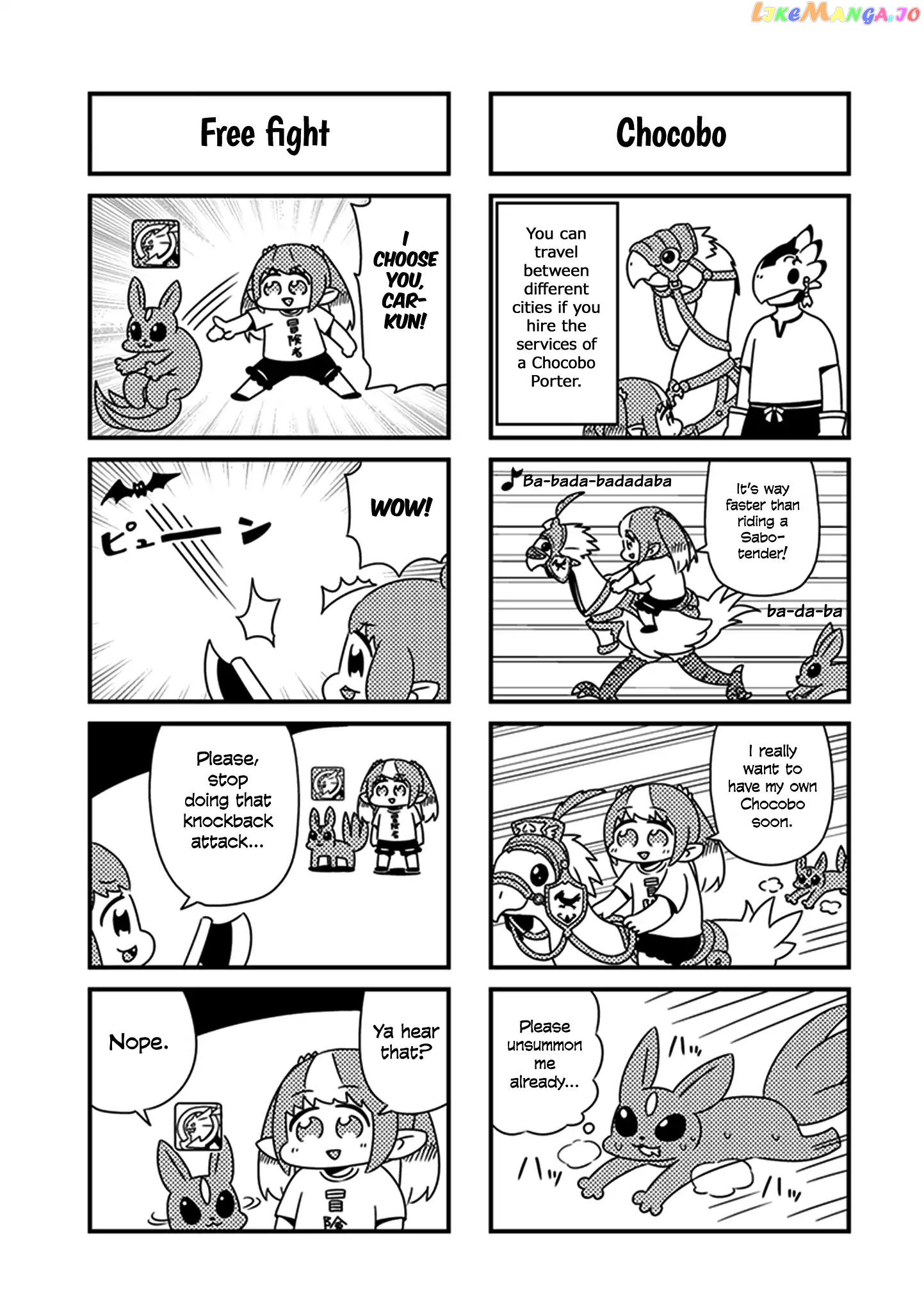 Final Fantasy XIV: Lalafell-sensei Will Teach You! chapter 6.1 - page 5