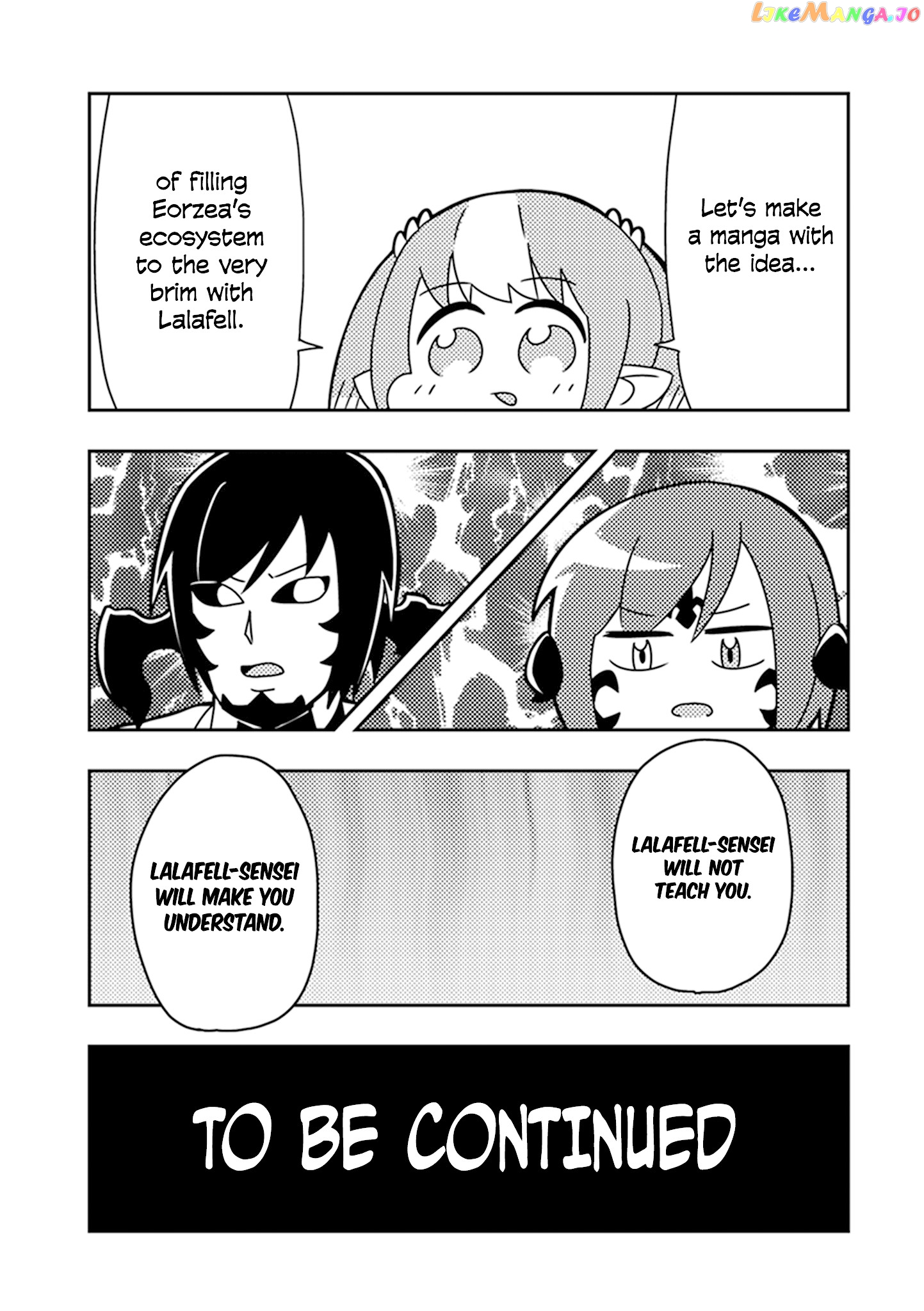 Final Fantasy XIV: Lalafell-sensei Will Teach You! chapter 6.2 - page 13