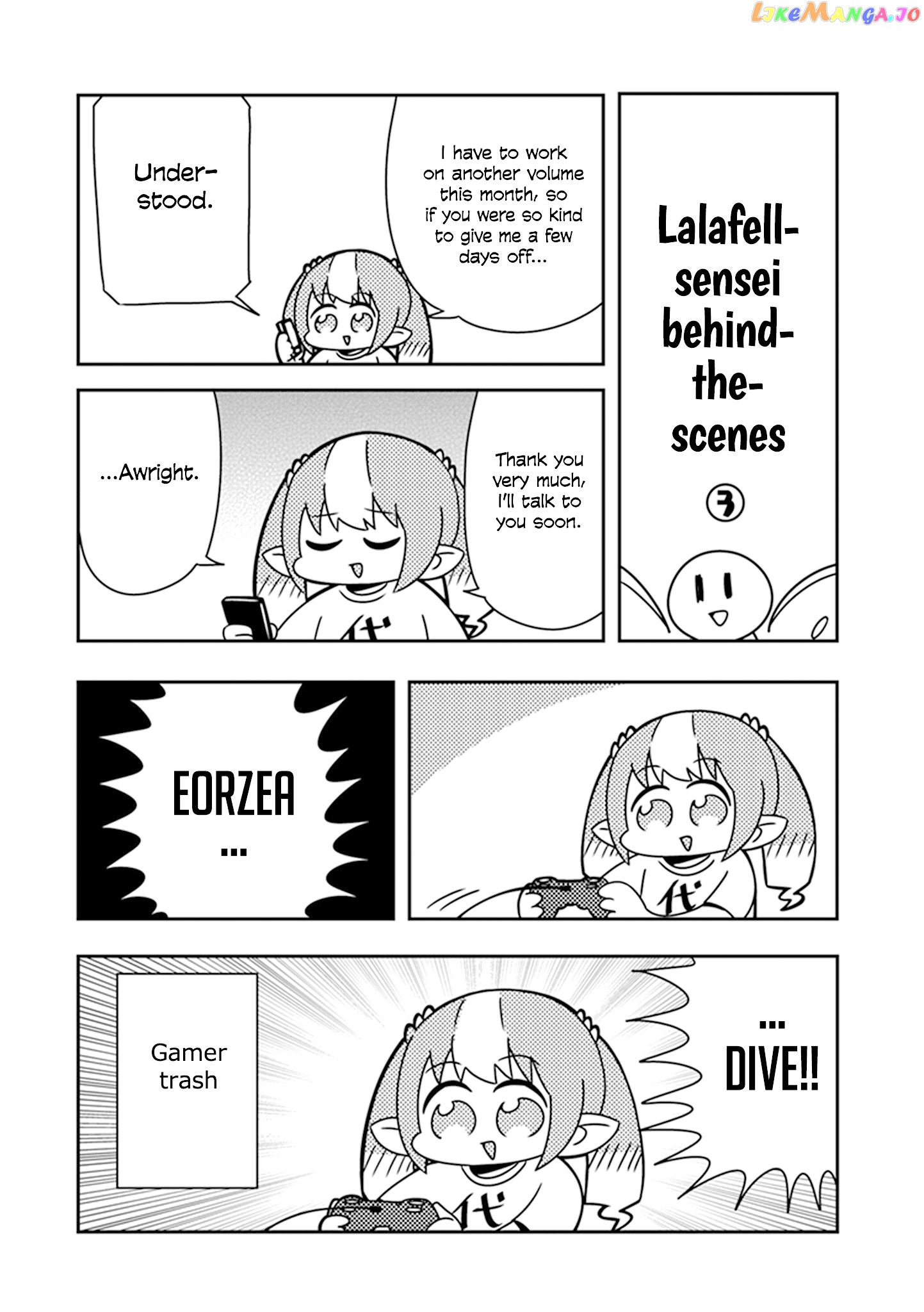 Final Fantasy XIV: Lalafell-sensei Will Teach You! chapter 6.2 - page 6
